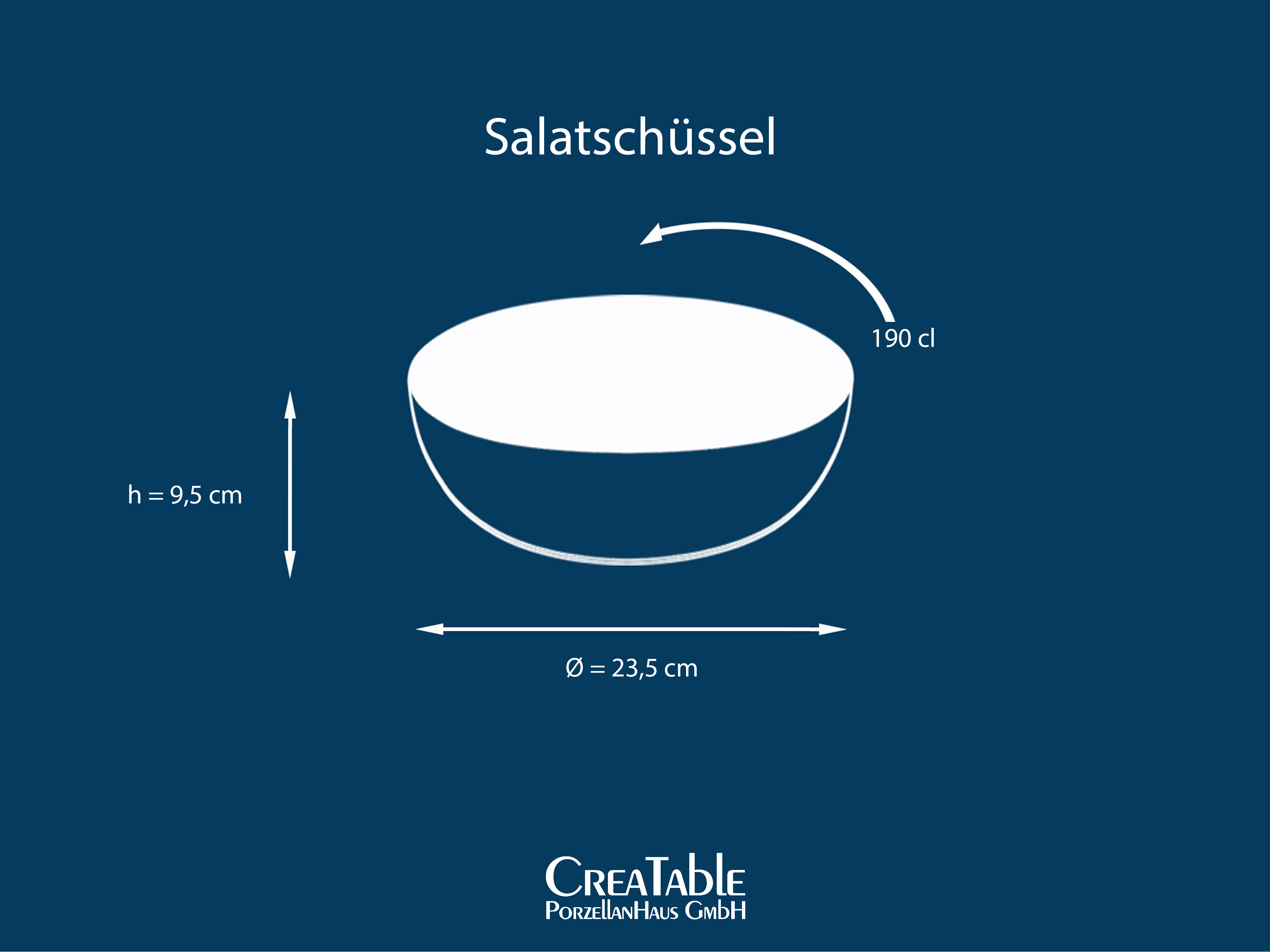 CreaTable Schüssel Nature Collection in Farbe Green glänzend, Schale, Sphäre, Diagramm, Handlung, Besteck