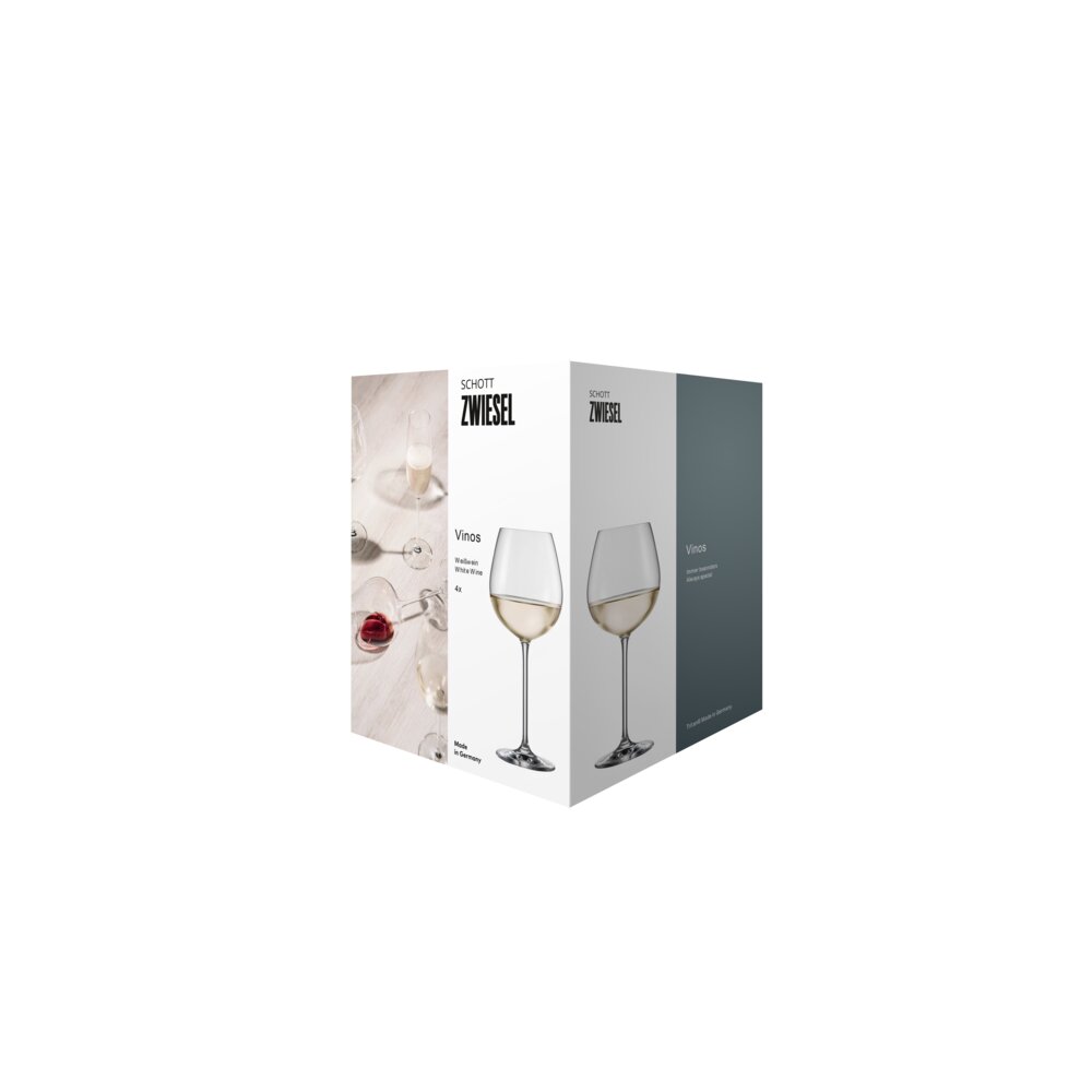 Schott Zwiesel Weißweinglas VINOS 460ml, 4er-Set