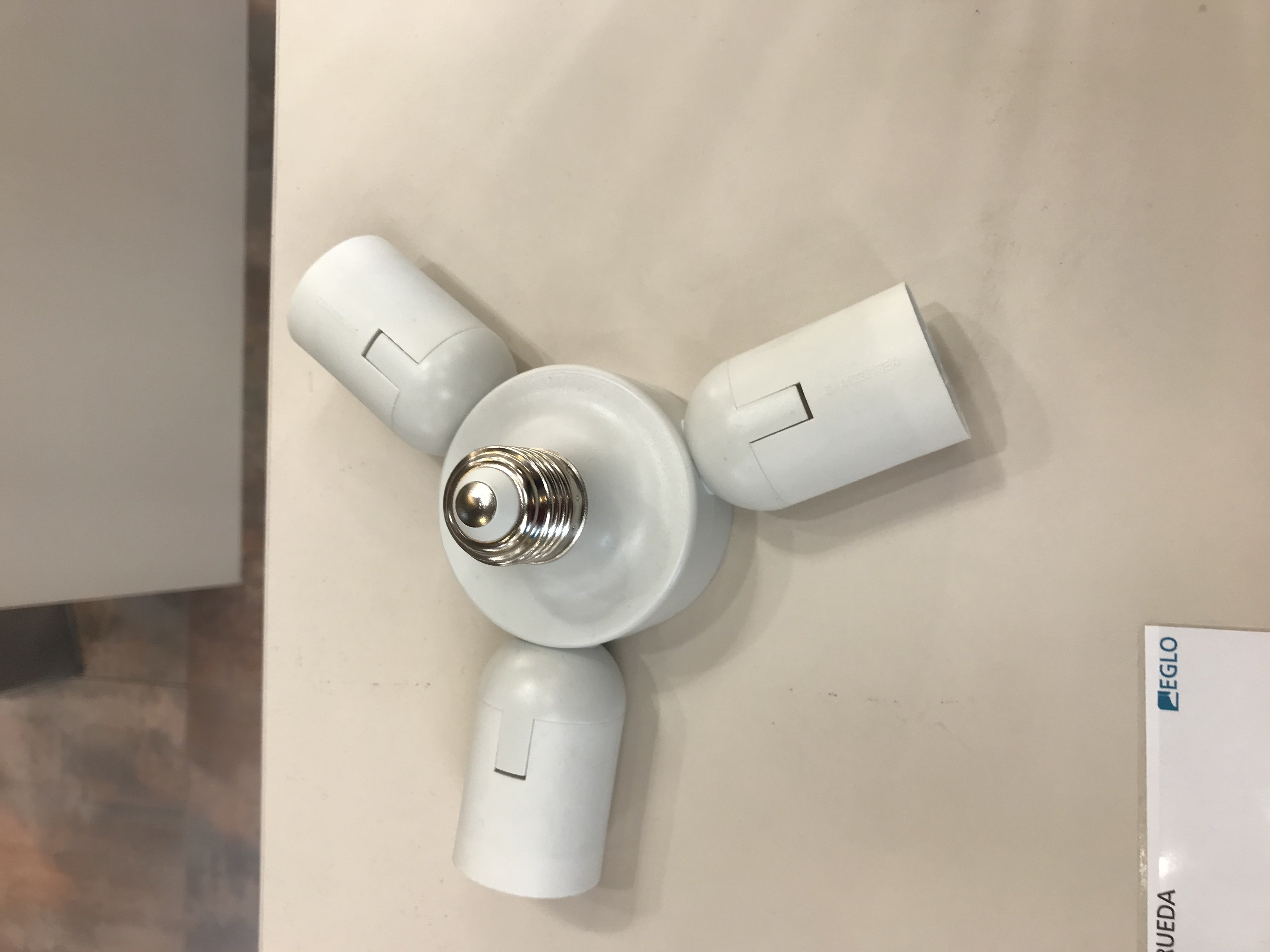 Adapter RUEDA in weiß