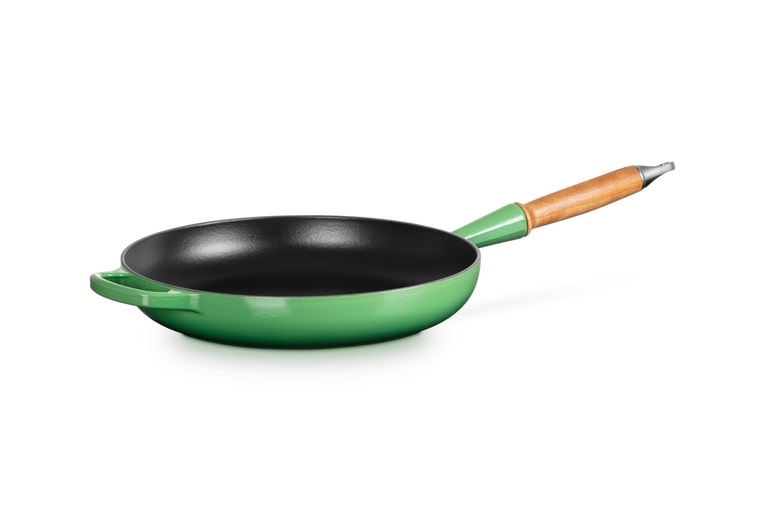 Le Creuset Bratpfanne Sig 28cm SIG in Farbe Bamboo Green Le Creuset Bratpfanne Sig 28cm Bamboo Green