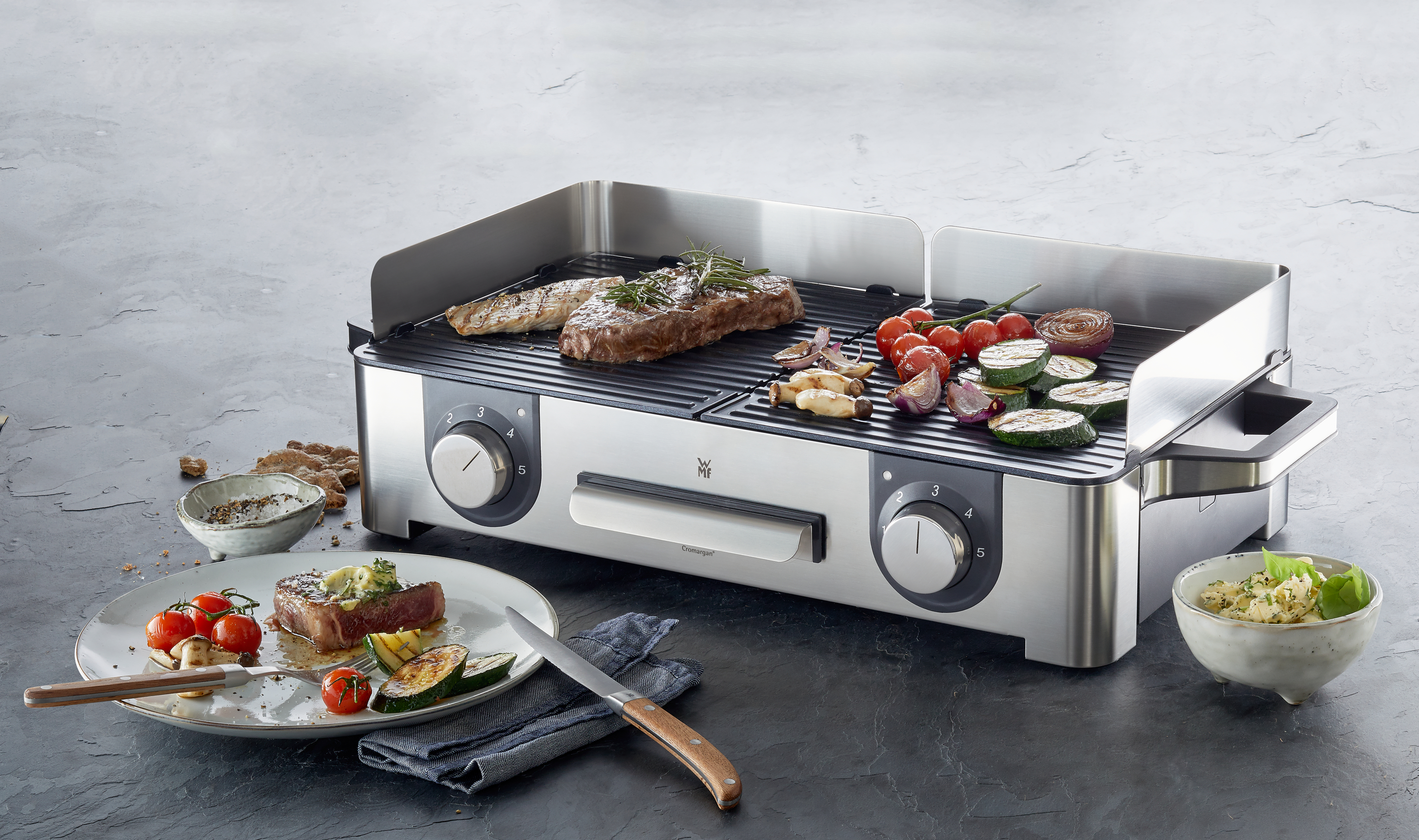 WMF Lono Master Grill in grau