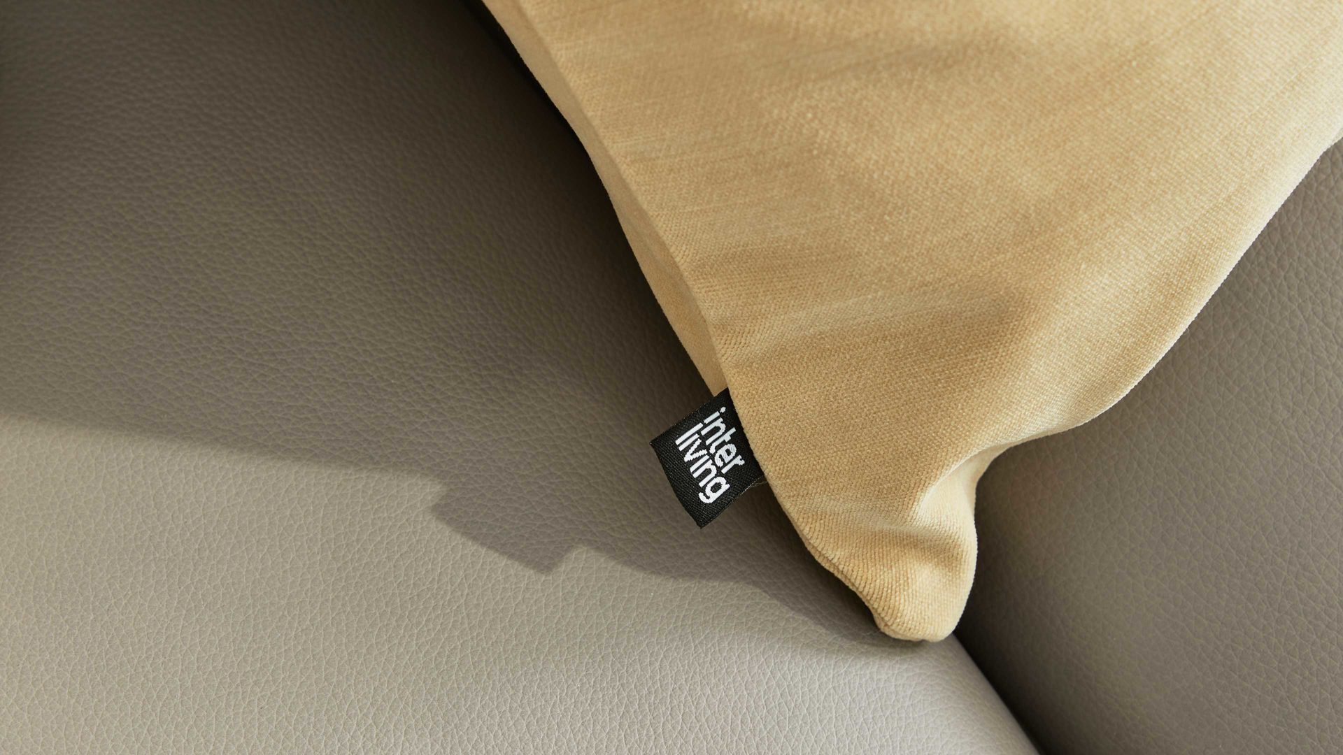 Interliving Kissenhülle IL-9105 ca. 40x60cm in Farbe toffee