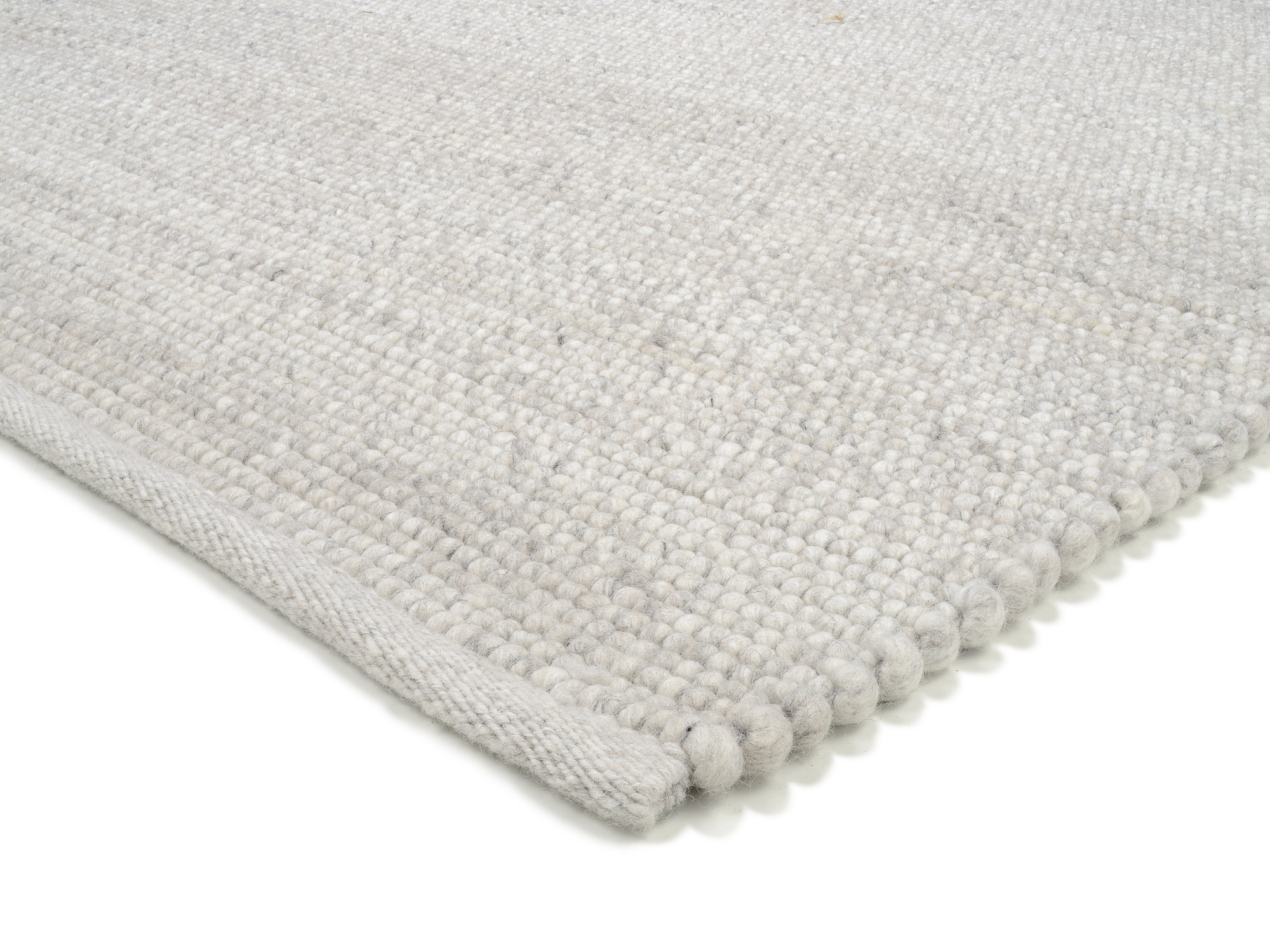 OCI Handwebteppich WIESENBRISE ca. 70x140 cm in Farbe silber