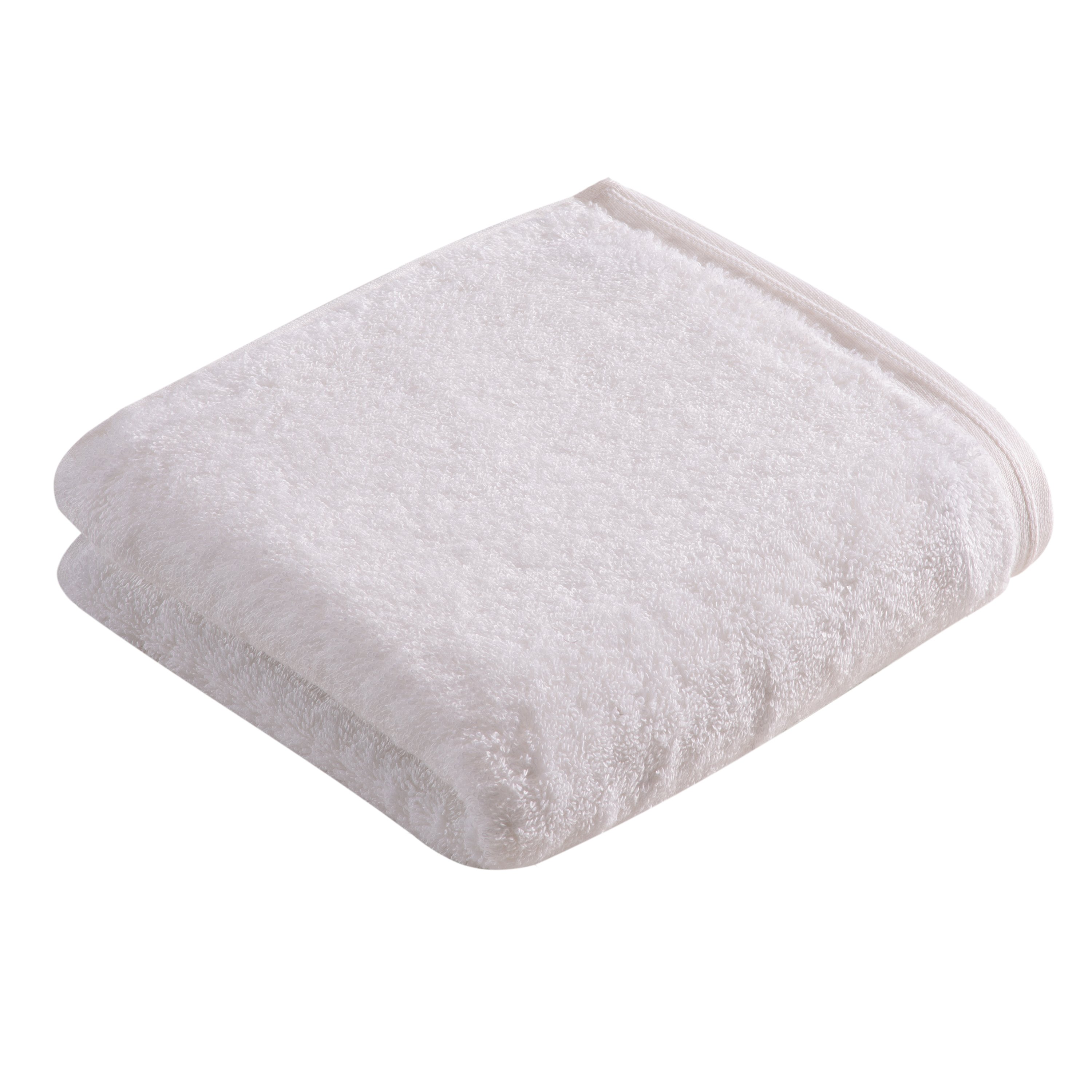 Vossen Handtuch Vegan Life ca. 50x100cm in Farbe weiß Vossen Handtuch Vegan Life ca. 50x100cm in Farbe weiß