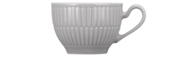 Seltmann Weiden Espressoobertasse 0,10 l Amina 3 Silbergrau , Pokal, Kunst, Porzellan, Töpferei