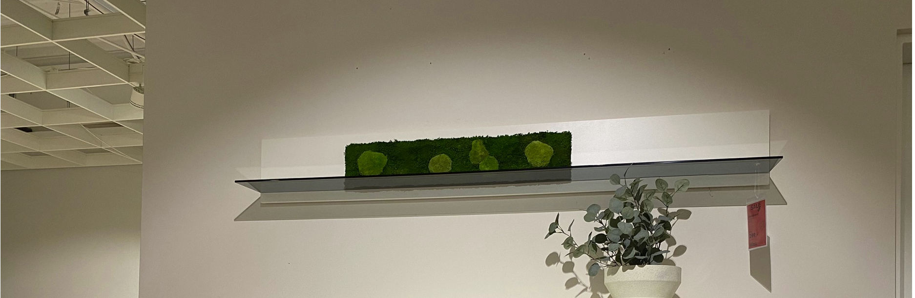 Wandboard in Lack seidenmatt weiß