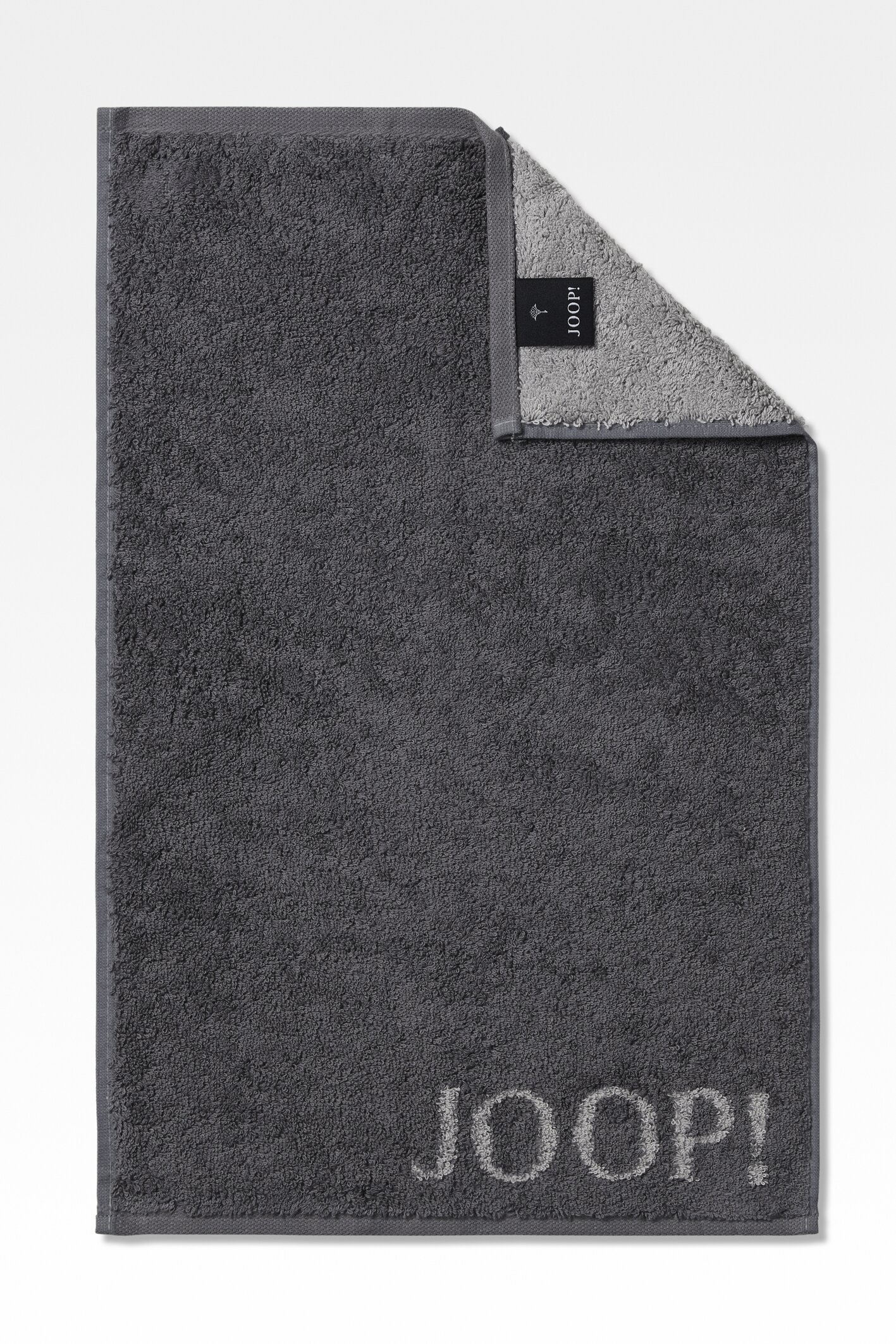 JOOP! Gästetuch CLASSIC 30x50cm in Farbe anthrazit JOOP! Gästetuch Classic 30x50cm in Farbe anthrazit