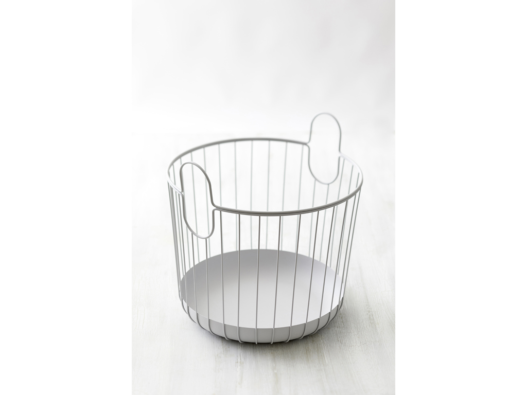 Zone Denmark Korb 40,6 cm in Farbe soft grey