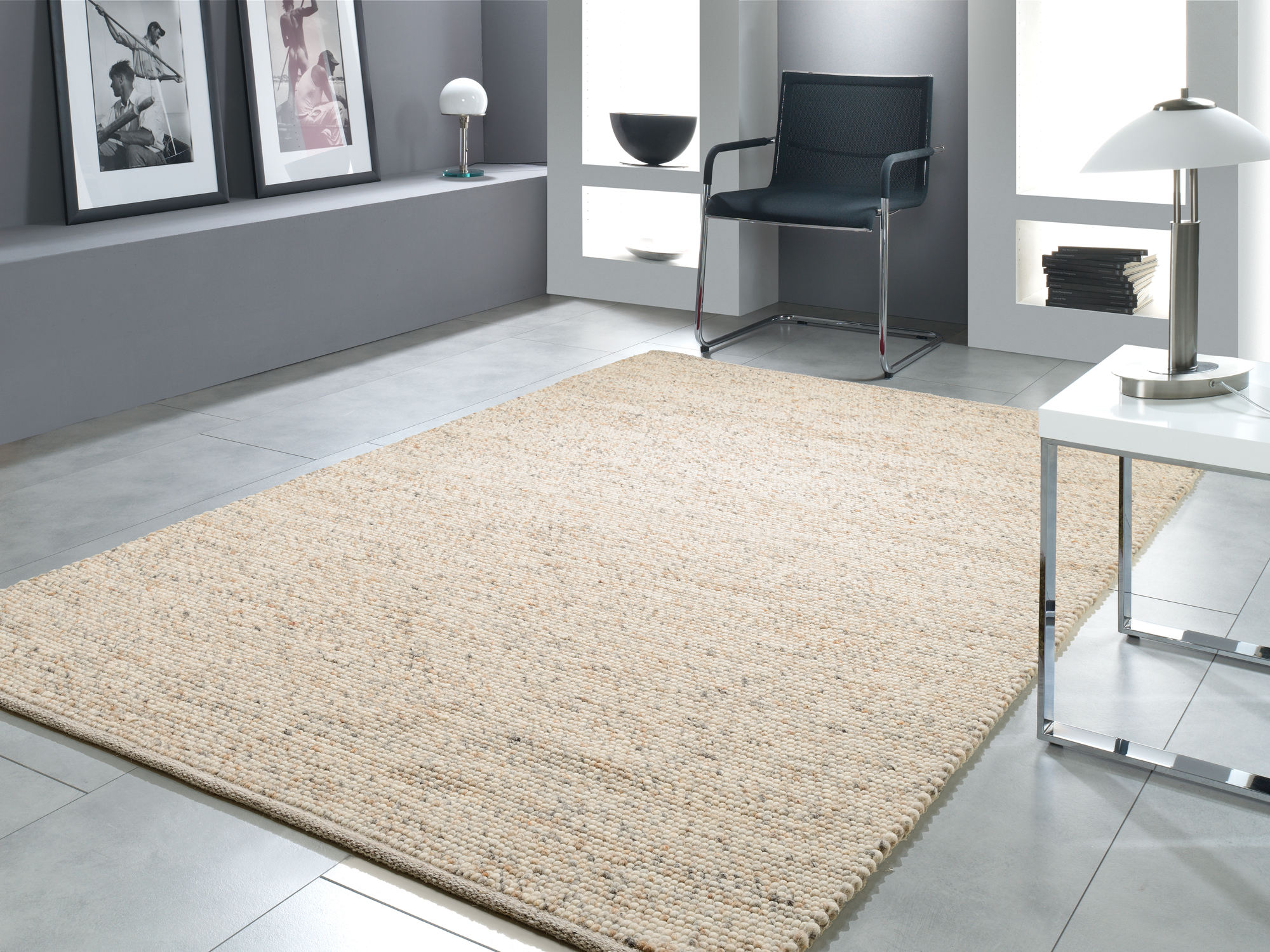 OCI Handwebteppich WIESENBRISE ca. 120x180 cm in Farbe beige