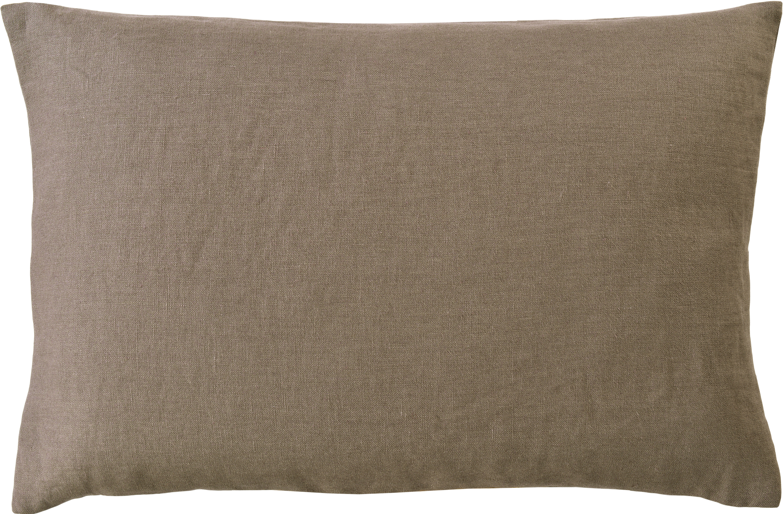 Sander Kissenhülle LINEA ca. 34x50cm in Farbe atmosphere, Kissen, Kissenbezug, Stoffkissen, Braun, Textur