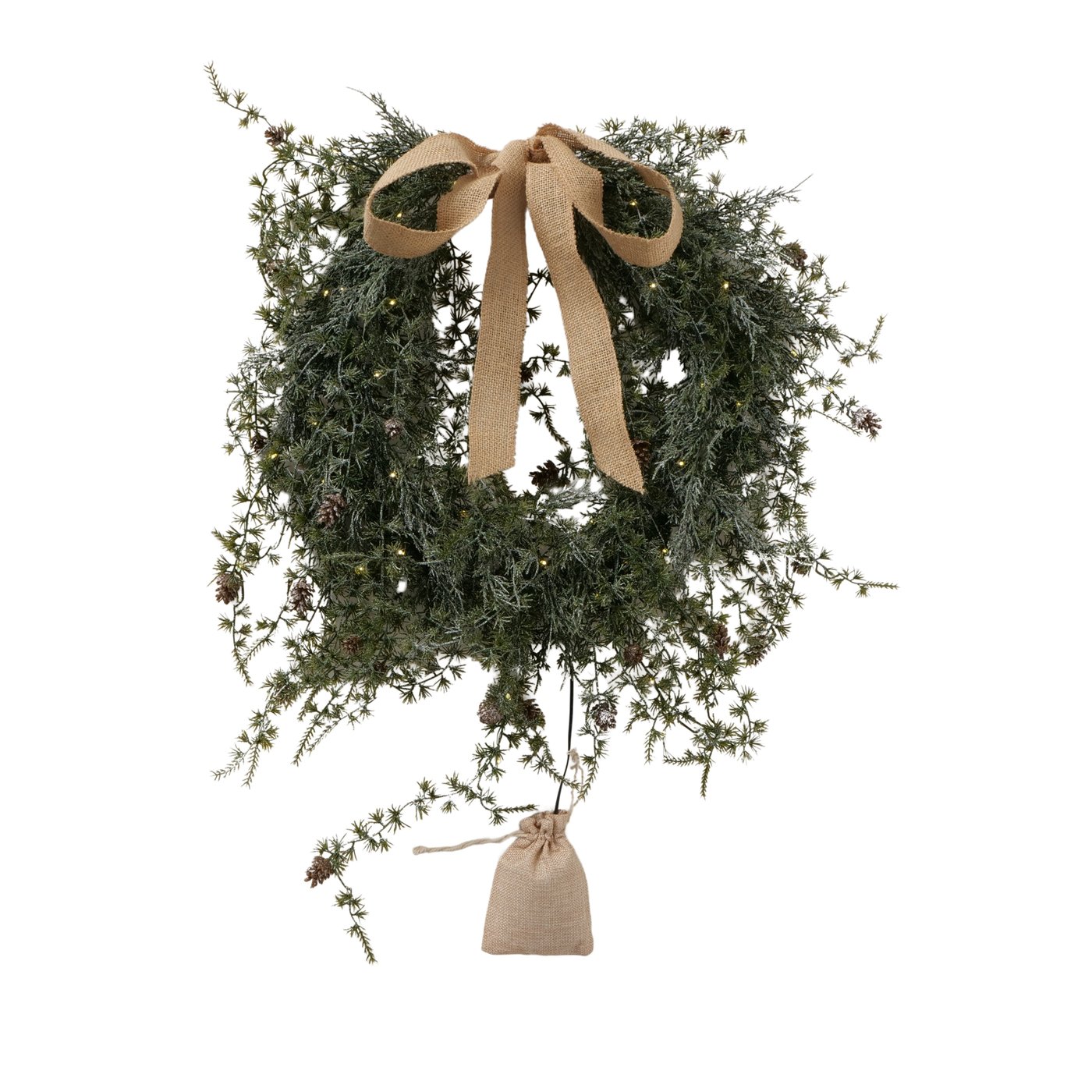 Boltze Hängekranz in Farbe Materialmix Farbmix, Zubehor, Tasche, Handtasche