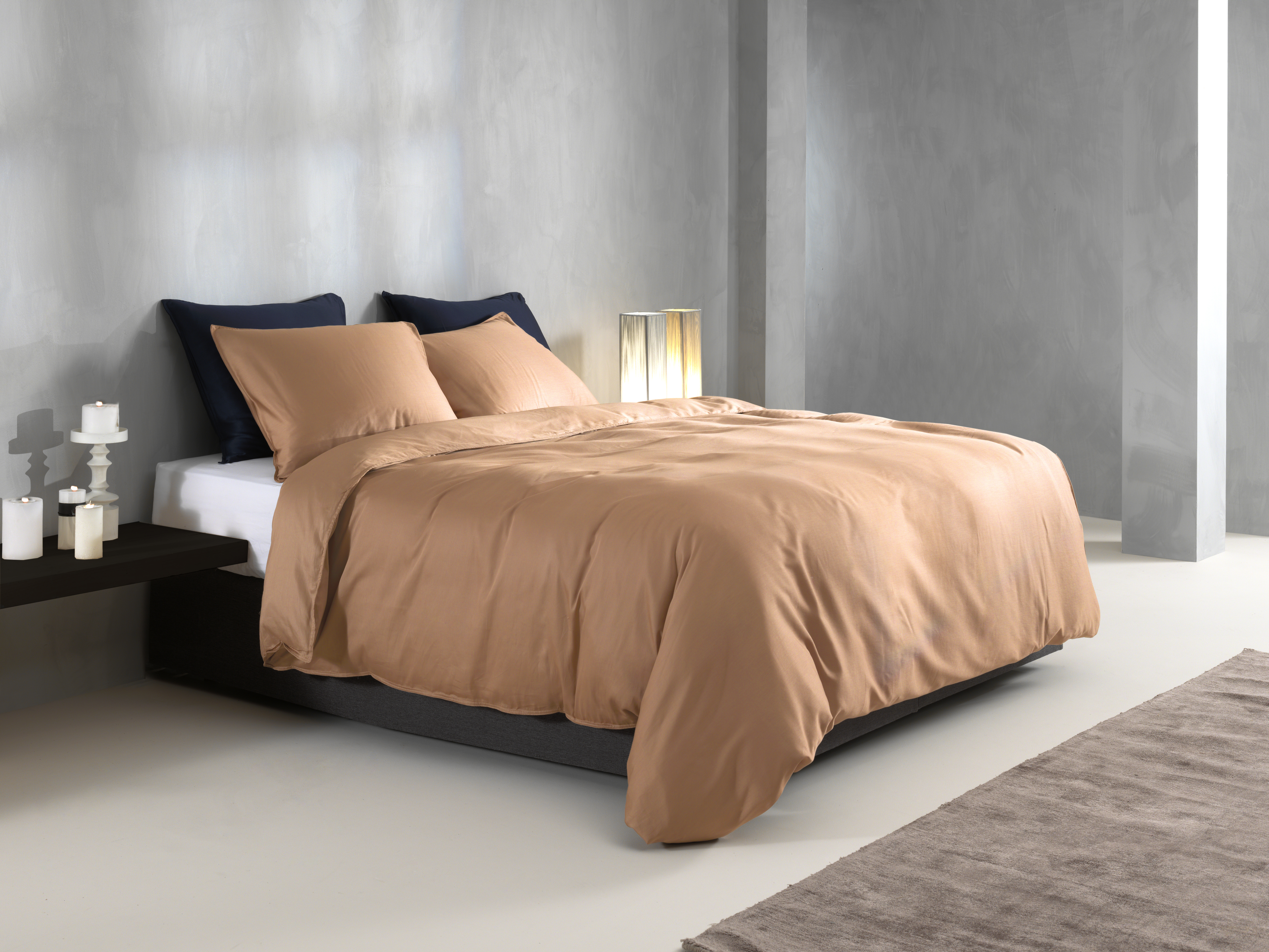 Heckettlane Bettwäsche ca. 135x200cm in Farbe Cream-Tan