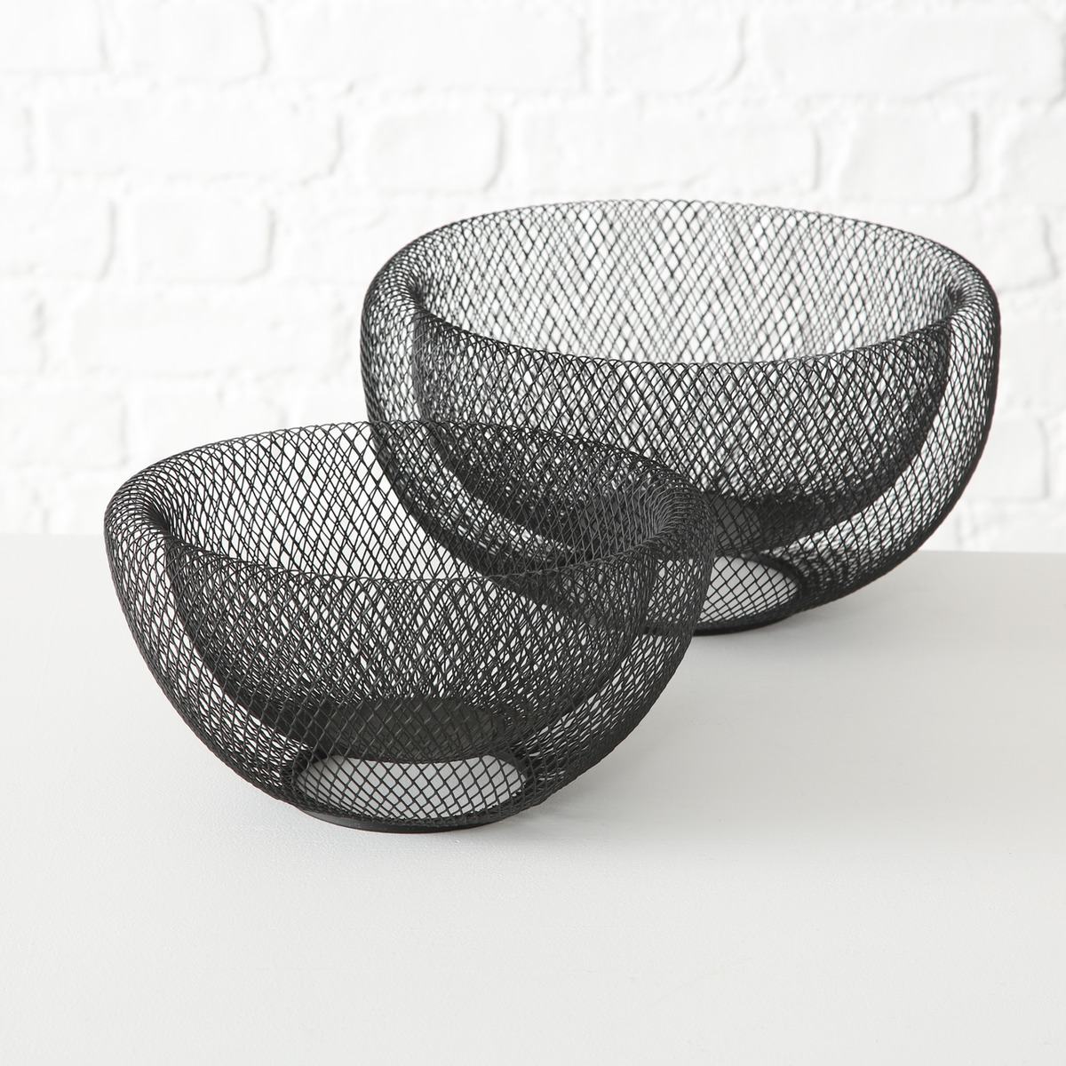 Boltze Schale Seoul Ø 29cm in Farbe Eisen schwarz
