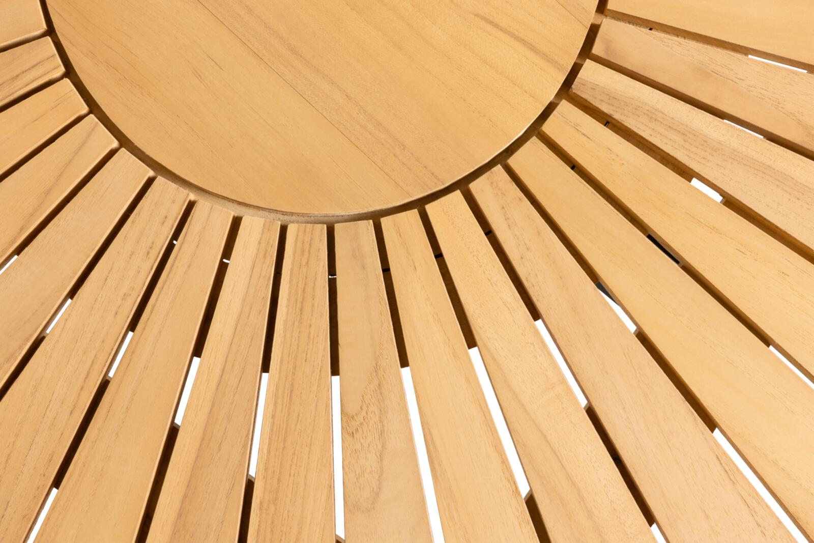 Interliving Esstisch IL7011 in Platte Teak-Holz