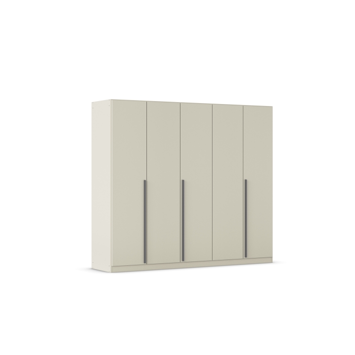 Rauch Möbelwerke Drehtürenschrank ALBA 5-türig in Front/Korpus Champagner Drehtürenschrank in Front/Korpus Champagner AG865