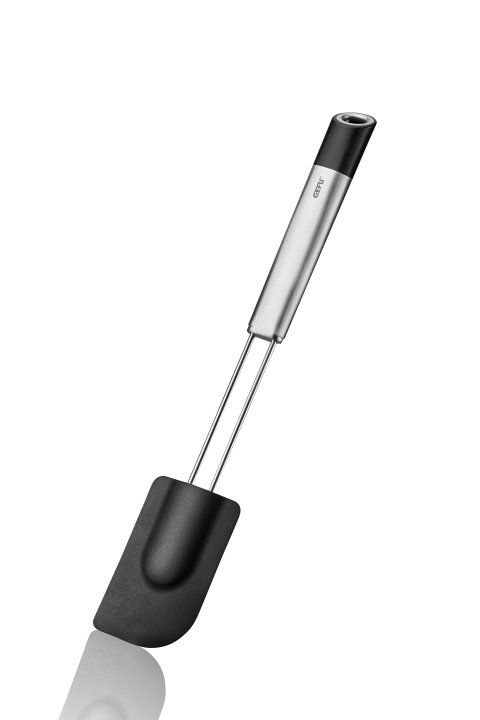 GEFU Teigschaber PRIMELINE schwarz/silber