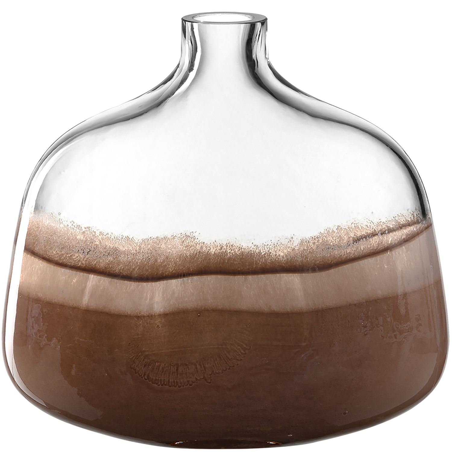 Leonardo Vase Casolare 24,5cm in Farbe braun