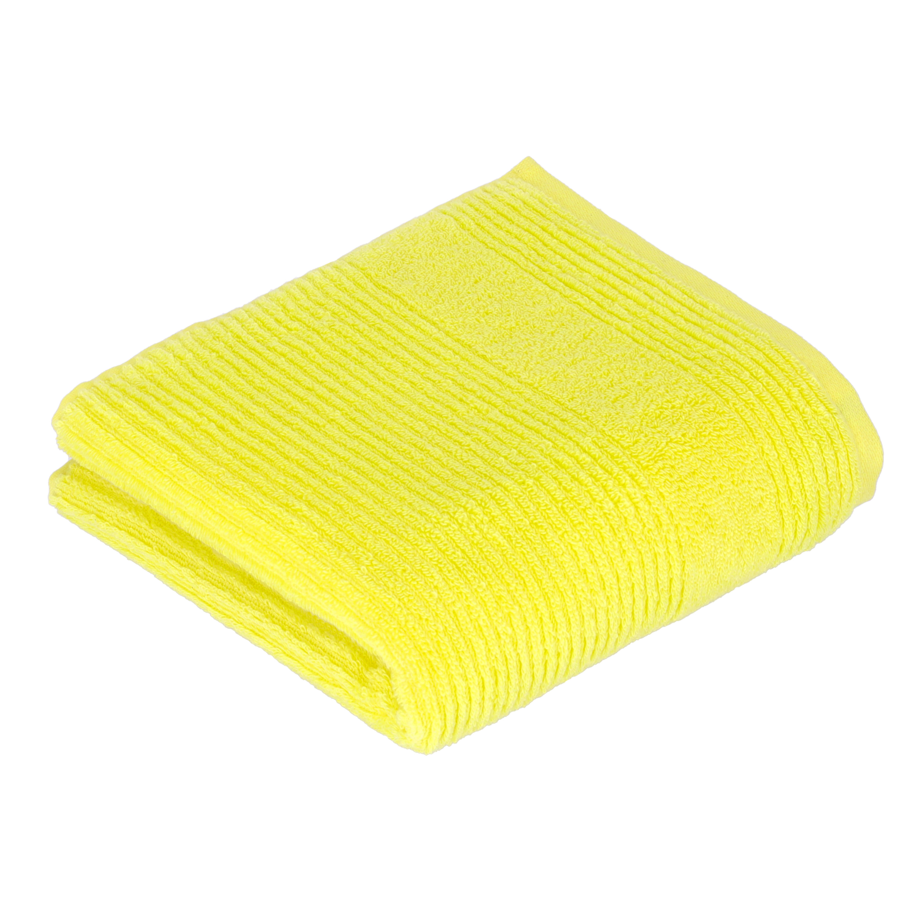 Vossen Handtuch Tomorrow ca. 50x100cm in Farbe electric yellow Vossen Handtuch Tomorrow ca. 50x100cm in Farbe electric yellow
