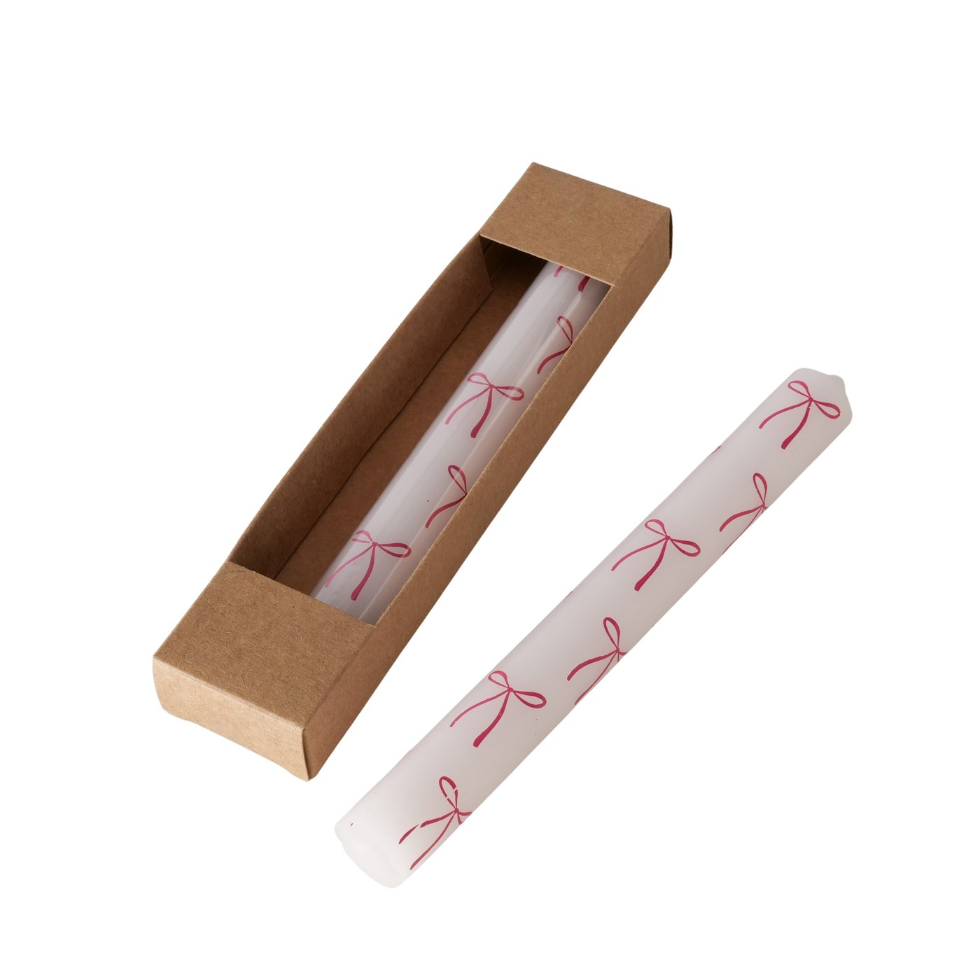 Boltze Stabkerze Bowella in Farbe Paraffin Farbmix