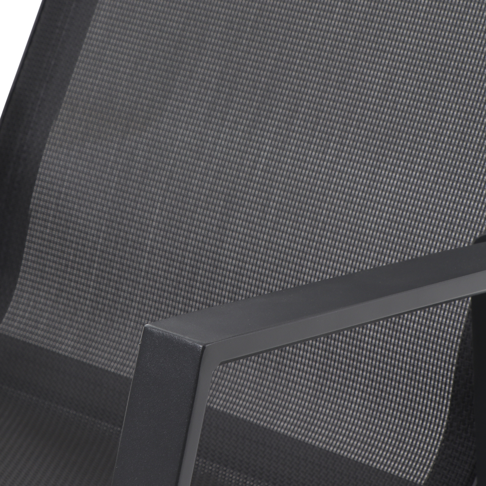 Stapelsessel RENO mit Ranotex-Gewebe in grau, Moebel, Inneneinrichtung, Stuhl