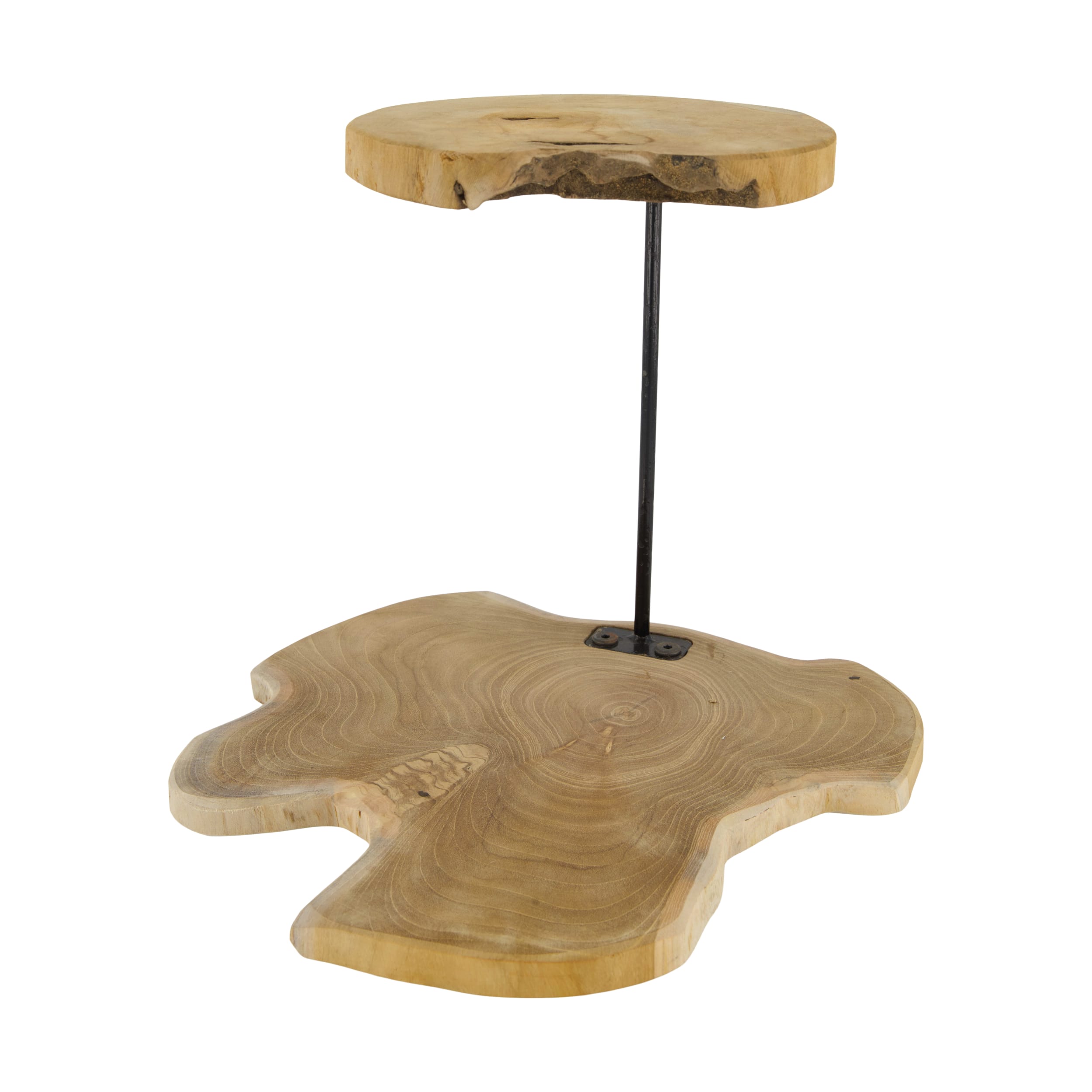 Dijk Natural Collections Etagiere in Farbe natural, Moebel, Kaffeetisch, Tabelle, Holz, Esstisch