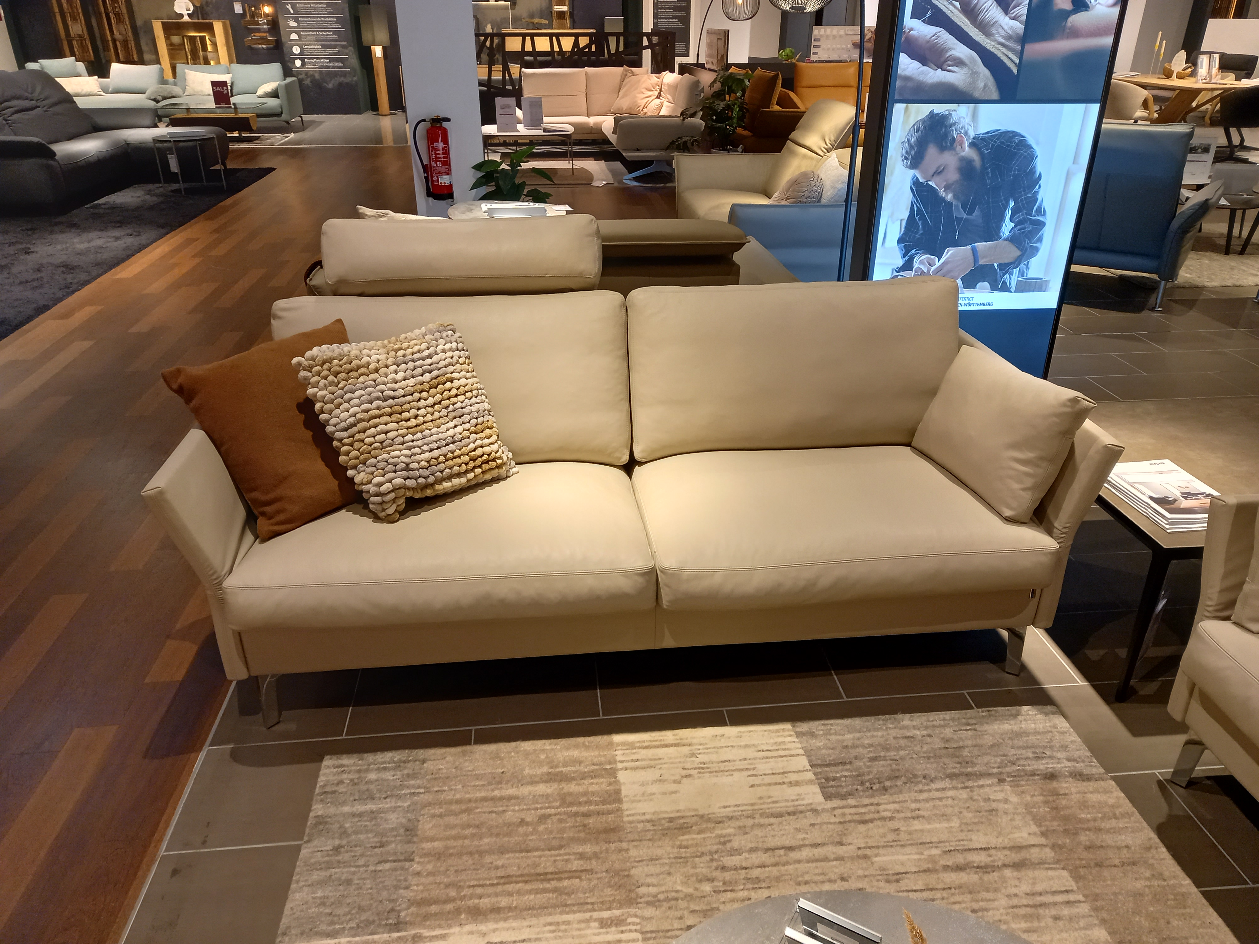 Erpo Polstergruppe CLASSICS CL990 in Leder pearl