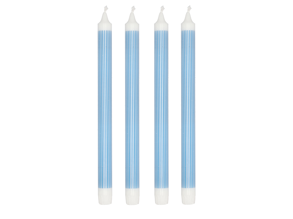 Villa Collection Stabkerze 2,2 cm in Farbe blau