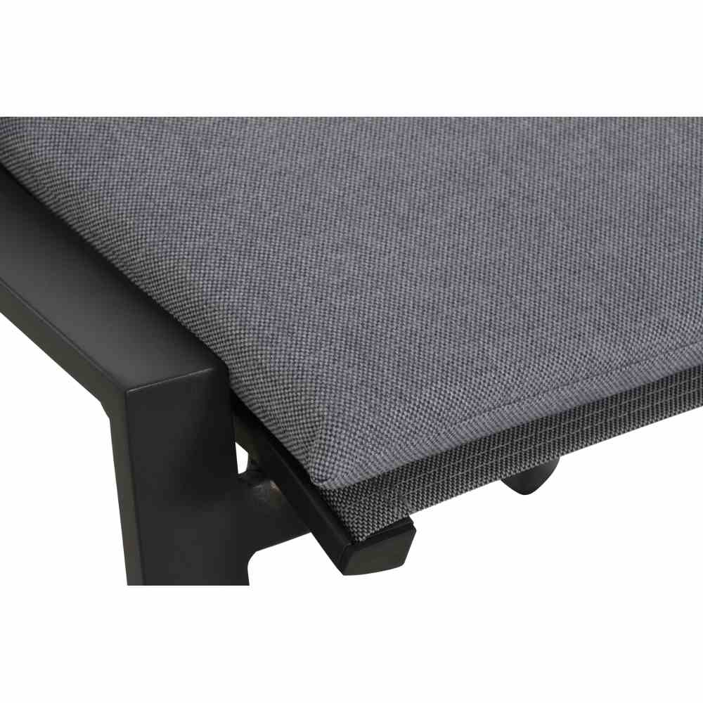 Gautzsch Hocker VALENCIA in Stoff Salt&Pepper