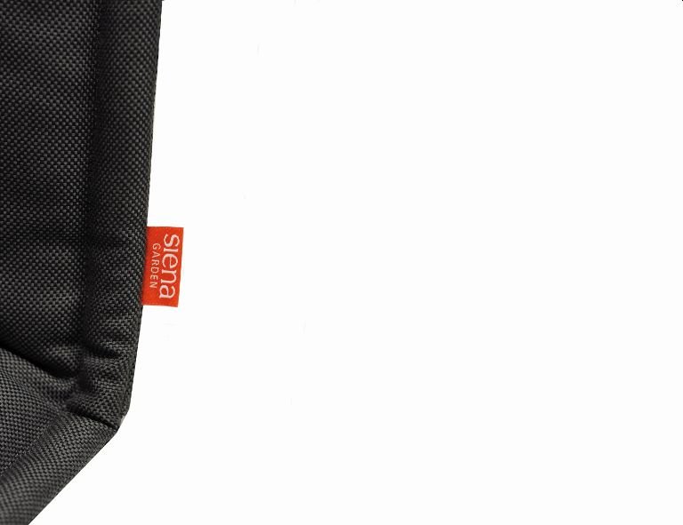 Auflage MUSICA in grau, Rucksack, Rucksackriemen, schwarz, Gurtband, Siena Garden tag