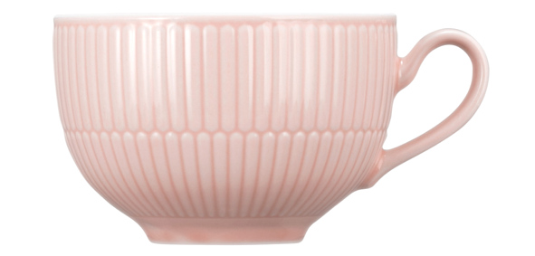 Seltmann Weiden Milchkaffeeobertasse 0,35 l Amina 3 Rosé , Pokal, Schüssel