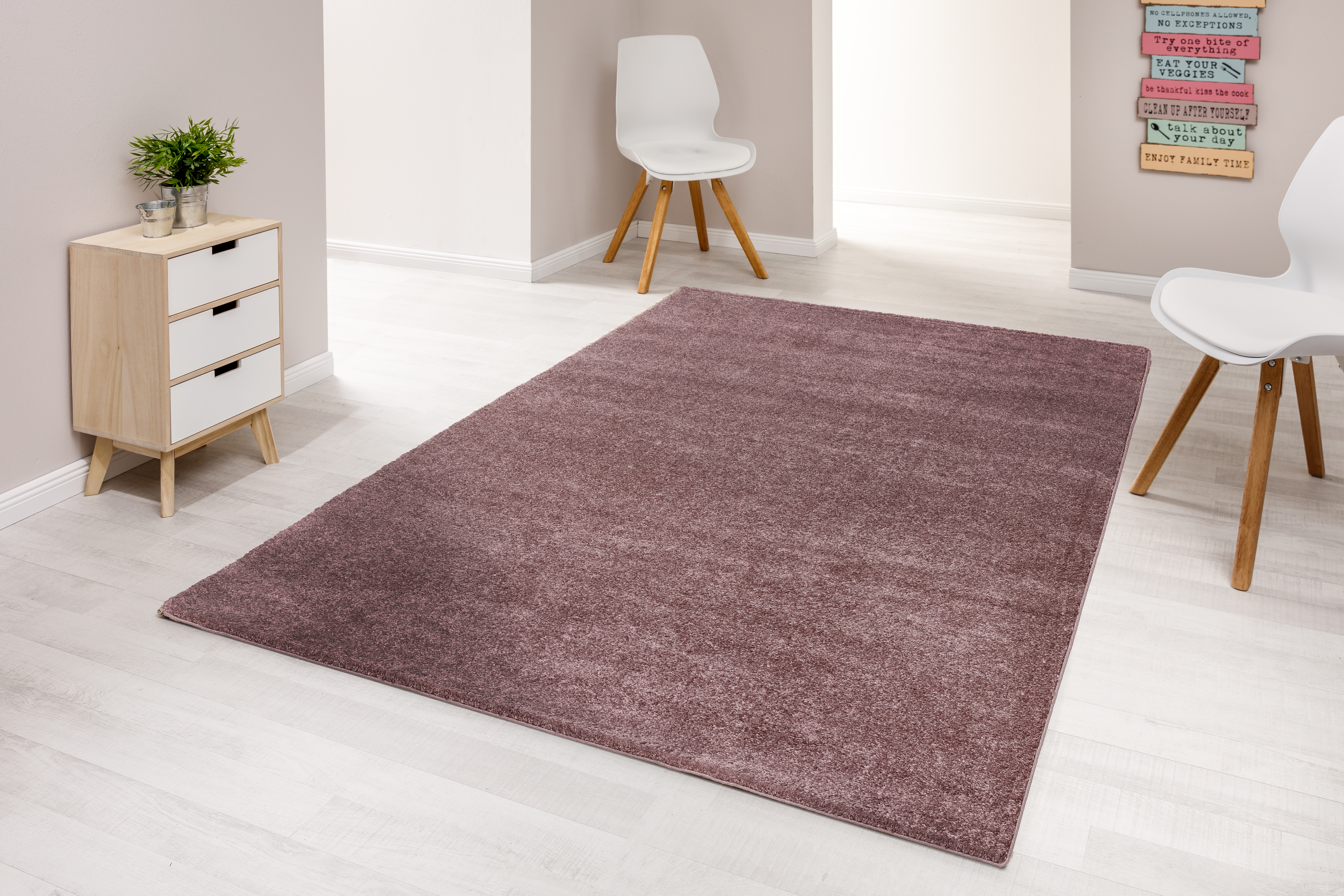 Golze & Söhne Teppiche Savona ca. 80x150cm in Farbe aubergine