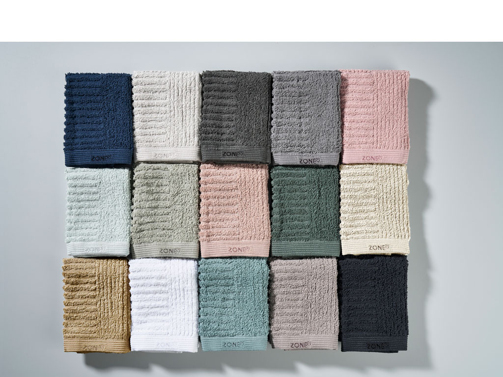 Zone Denmark Waschlappen in Farbe grey