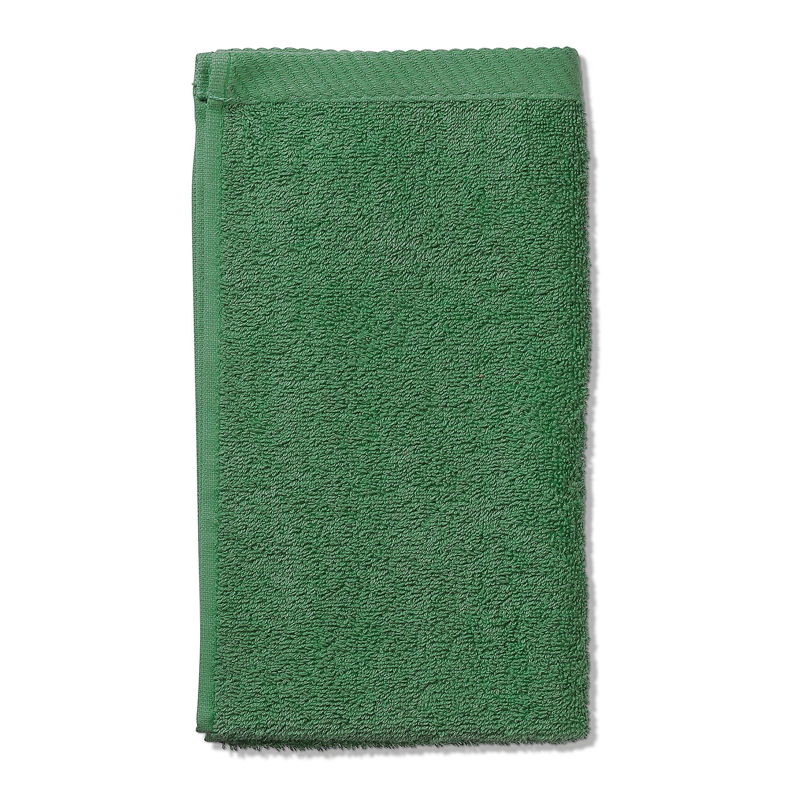 Kela Gästetuch LADESSA in Farbe Blattgrün, Tuch, Badezimmerhandtuch, Grün, Frottier, Textil