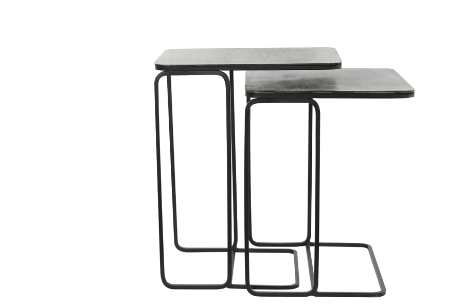 2-Satz-Tisch LAJA in antik blei