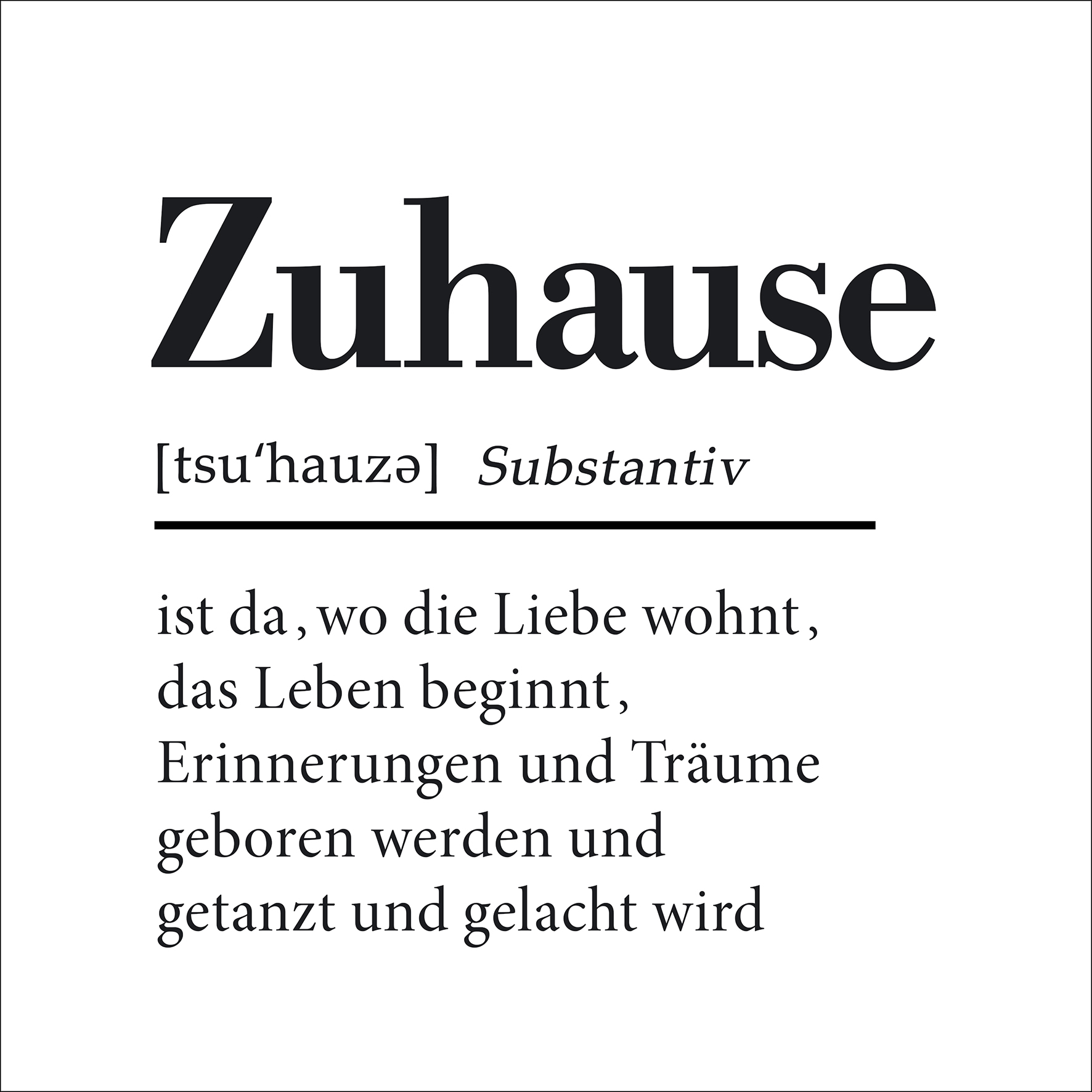 ProArt Canvas-Art 30x30cm Zuhause
