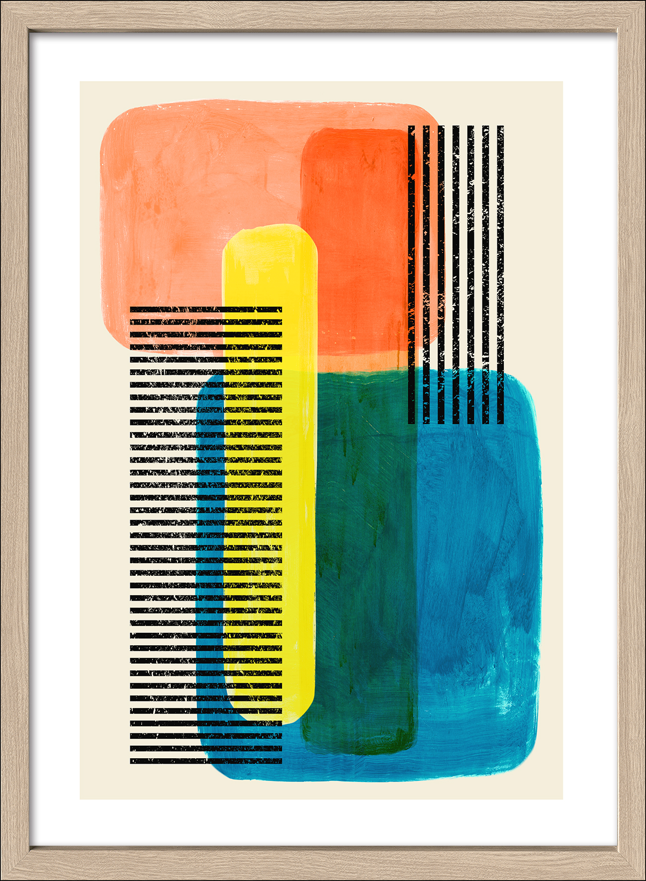 ProArt Framed-Art Scandic Living 55x75cm Graphic Surfaces I ProArt Framed-Art Scandic Living 55x75cm Graphic Surfaces I