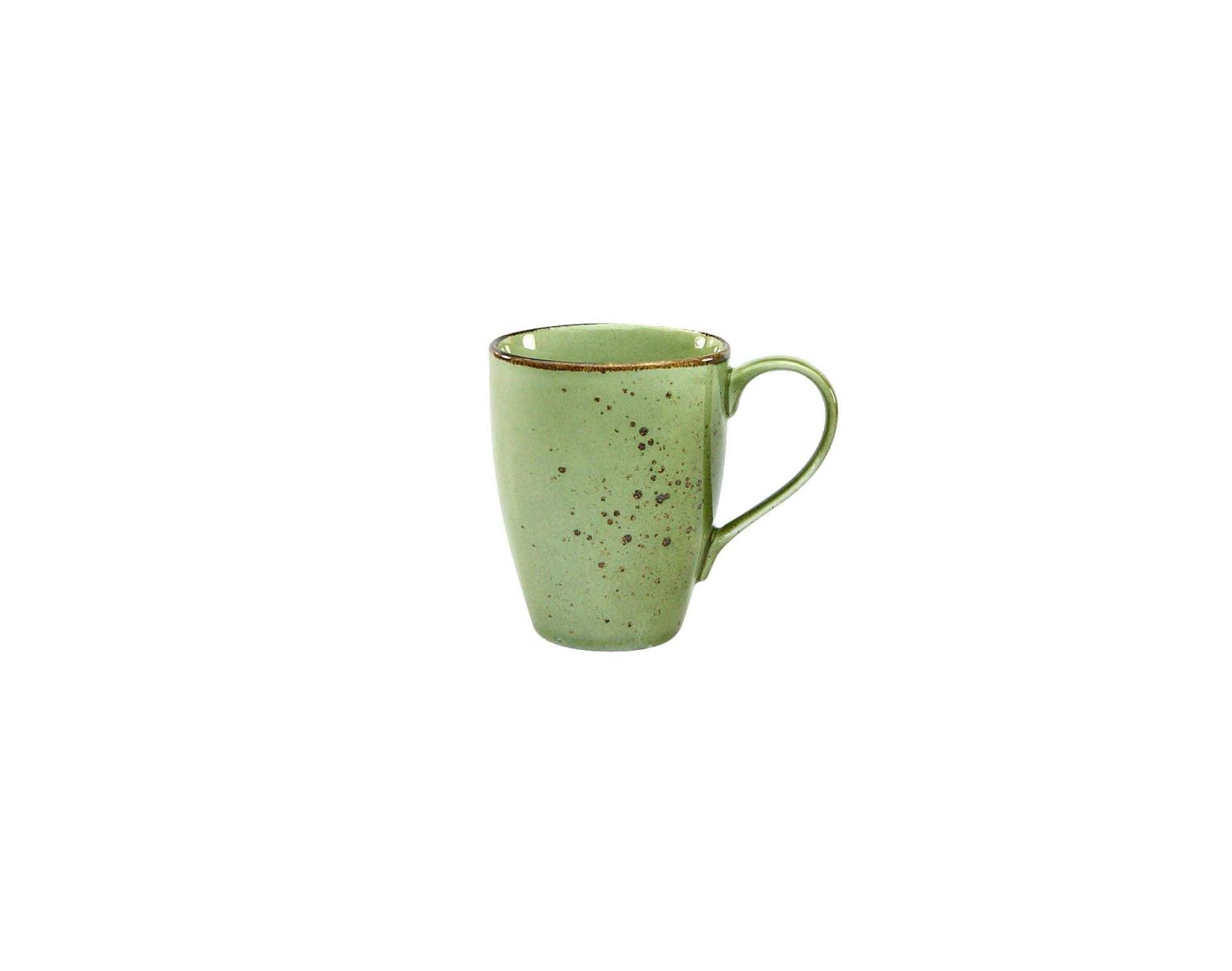 CreaTable Kaffeebecher Nature Collection in Farbe Green glänzend
