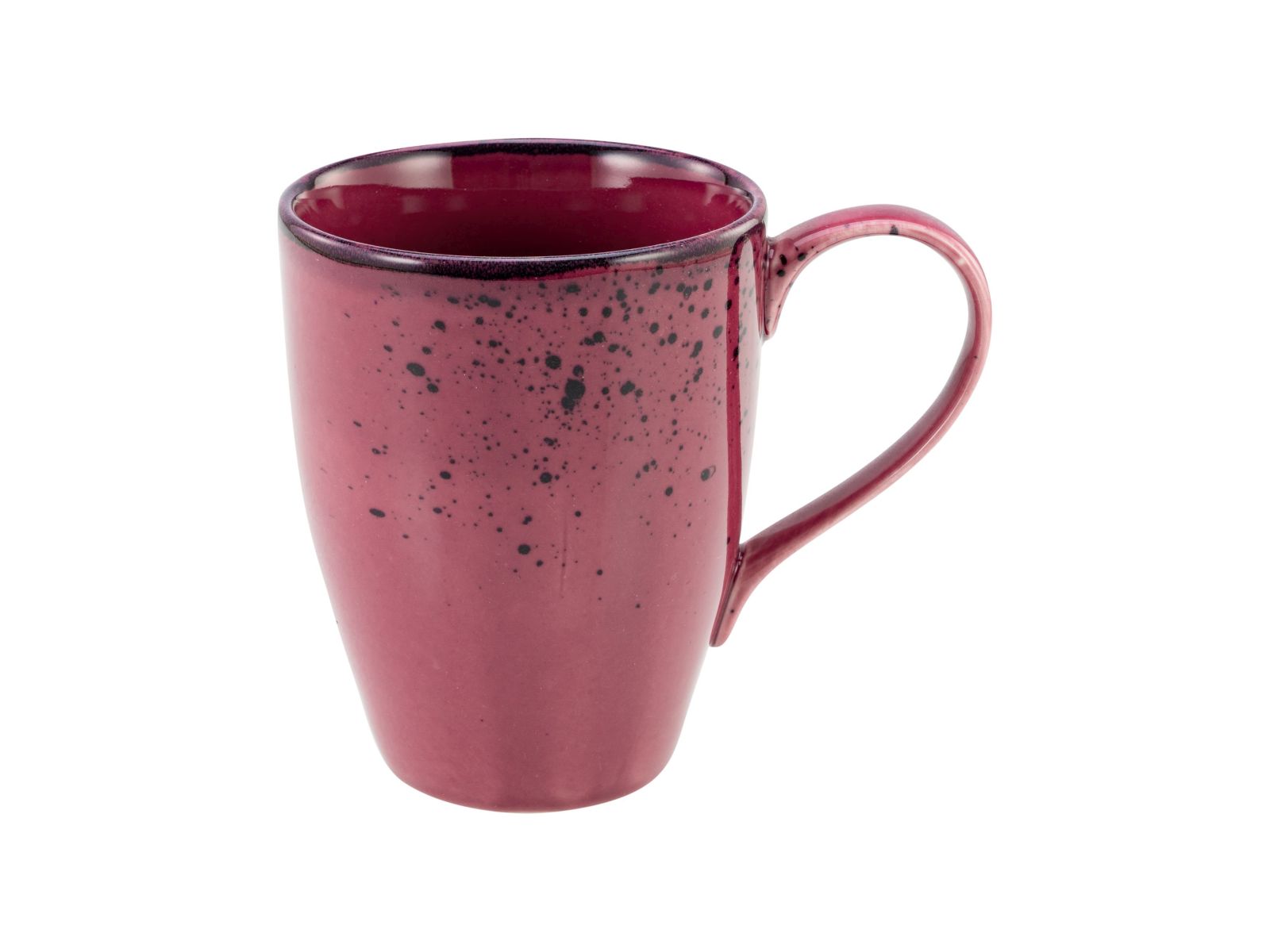 CreaTable Kaffeebecher Nature Collection in Farbe Berry glänzend