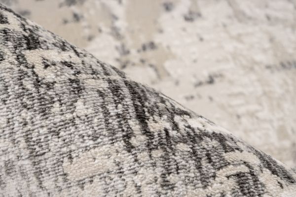 Webteppich VISTA ca. 120x170cm in Farbe silver Webteppich VISTA ca. 120x170cm in Farbe silver, Textil, Teppich, Muster, Grau, Gewebt