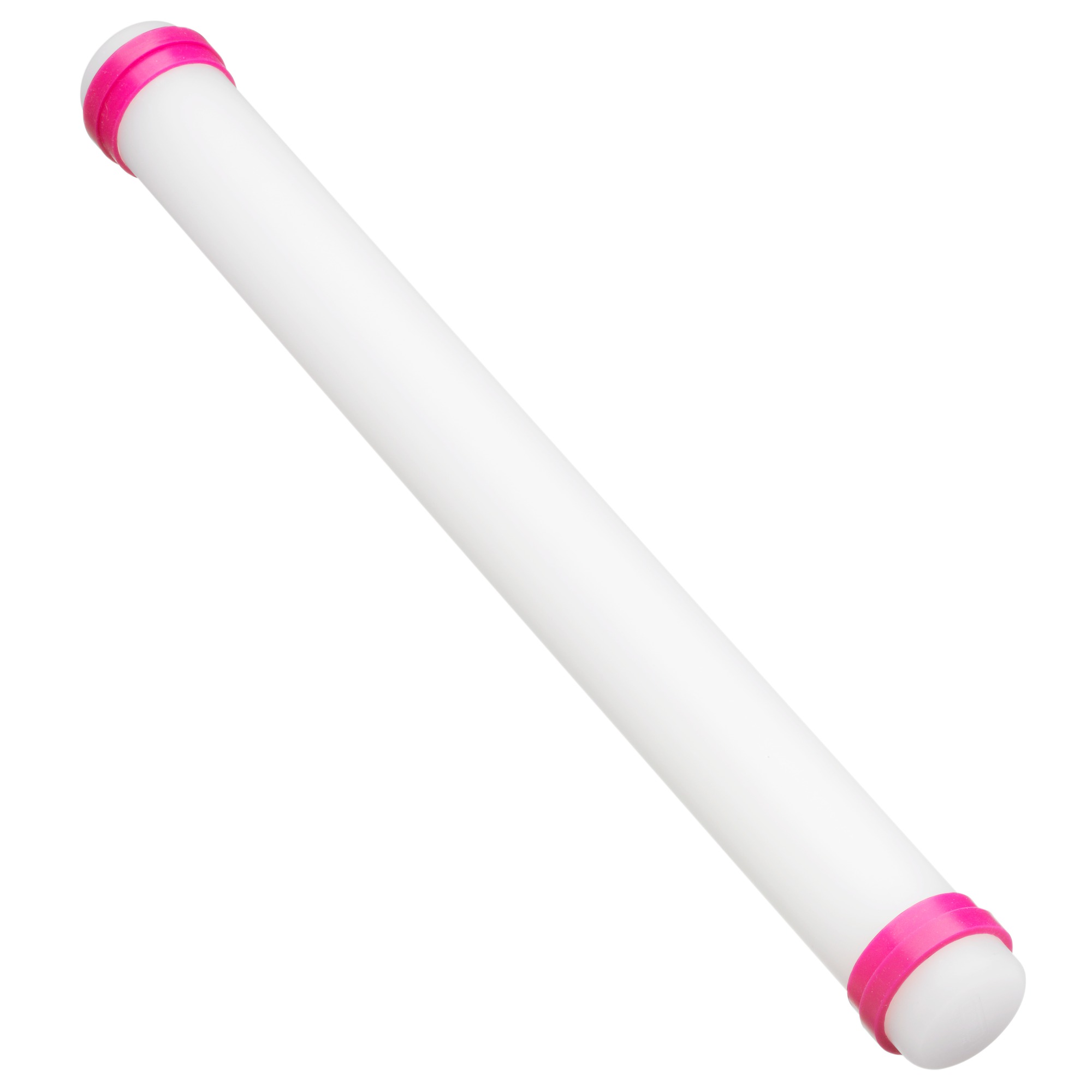 Kaiser Fondant Rollstab groß in weiß/pink