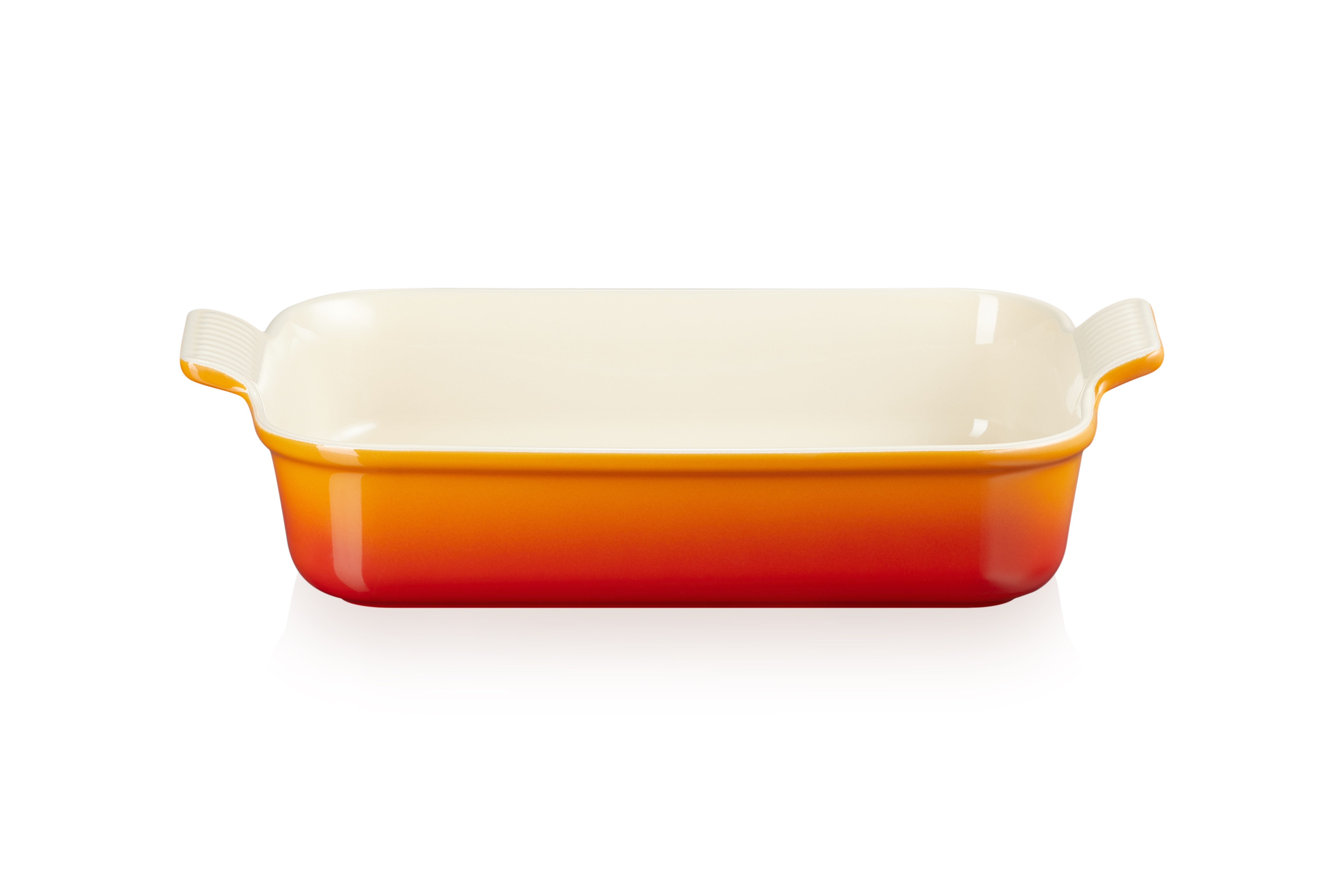 Le Creuset Auflaufform Tradition 32cm in Farbe Ofenrot Le Creuset Auflaufform Ø ca. 32cm Ofenrot