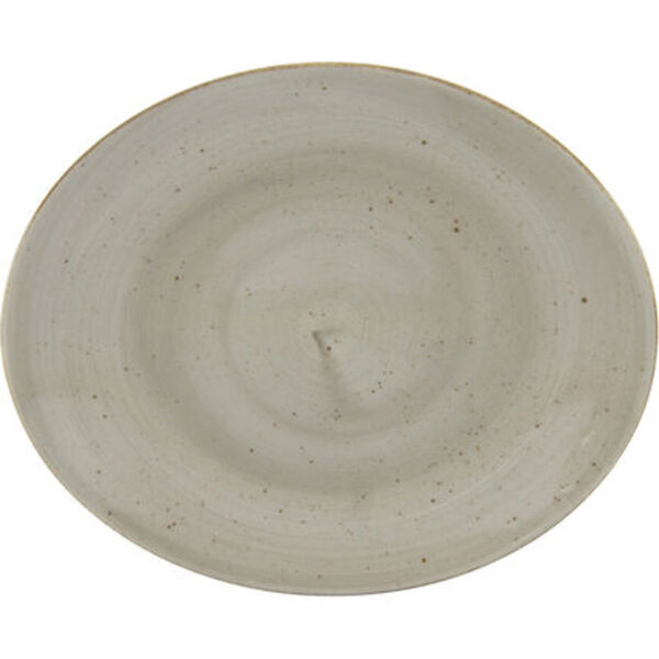 CreaTable Steakteller Vintage Nature in Farbe Schlamm glänzend CreaTable Steakteller Vintage Nature in Farbe Schlamm glänzend