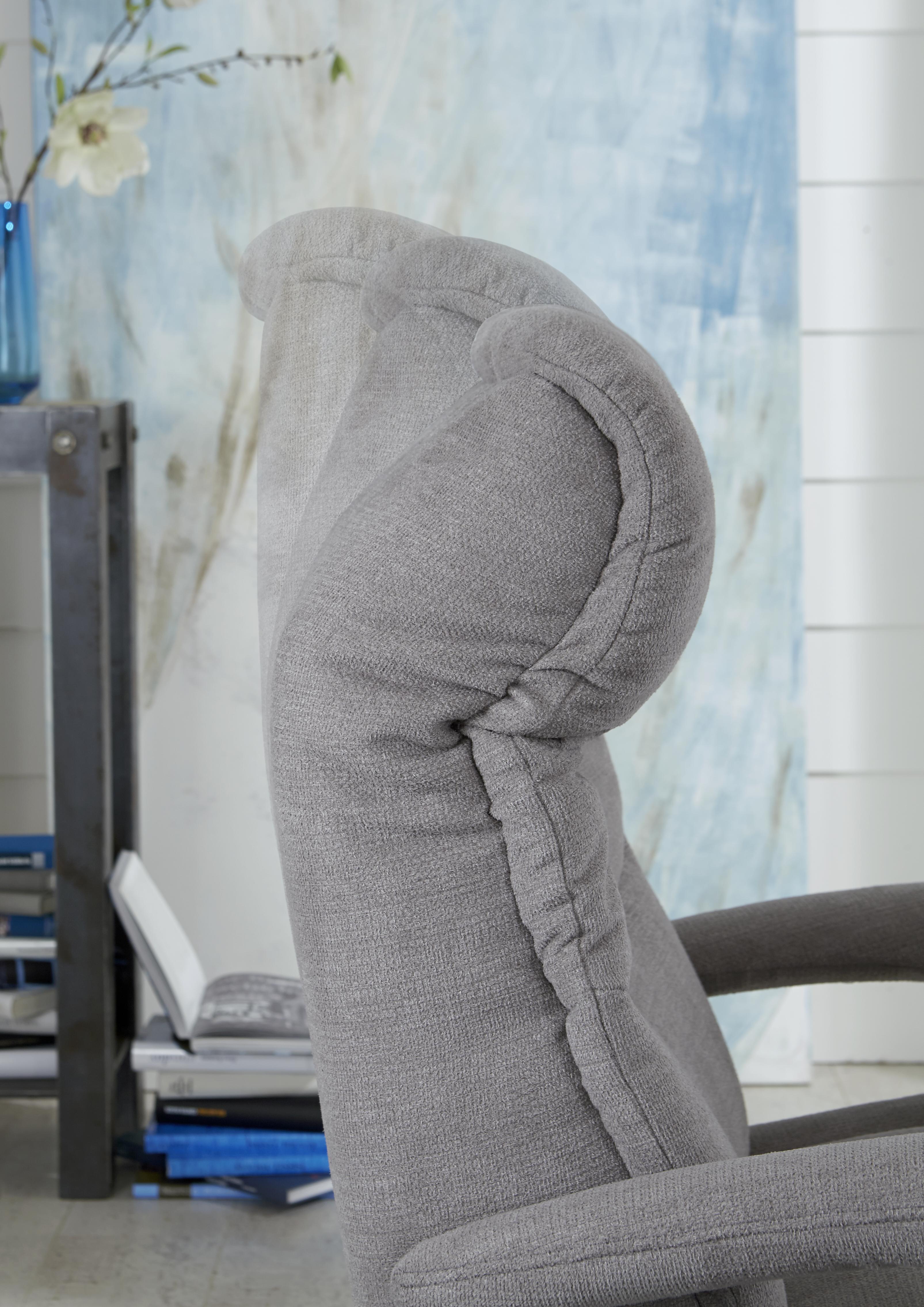 Modulmaster Sessel MM-ZE1029 in Stoff Milan steel, Kissen, Dekoration für Zuhause, Mobiliar, Stuhl