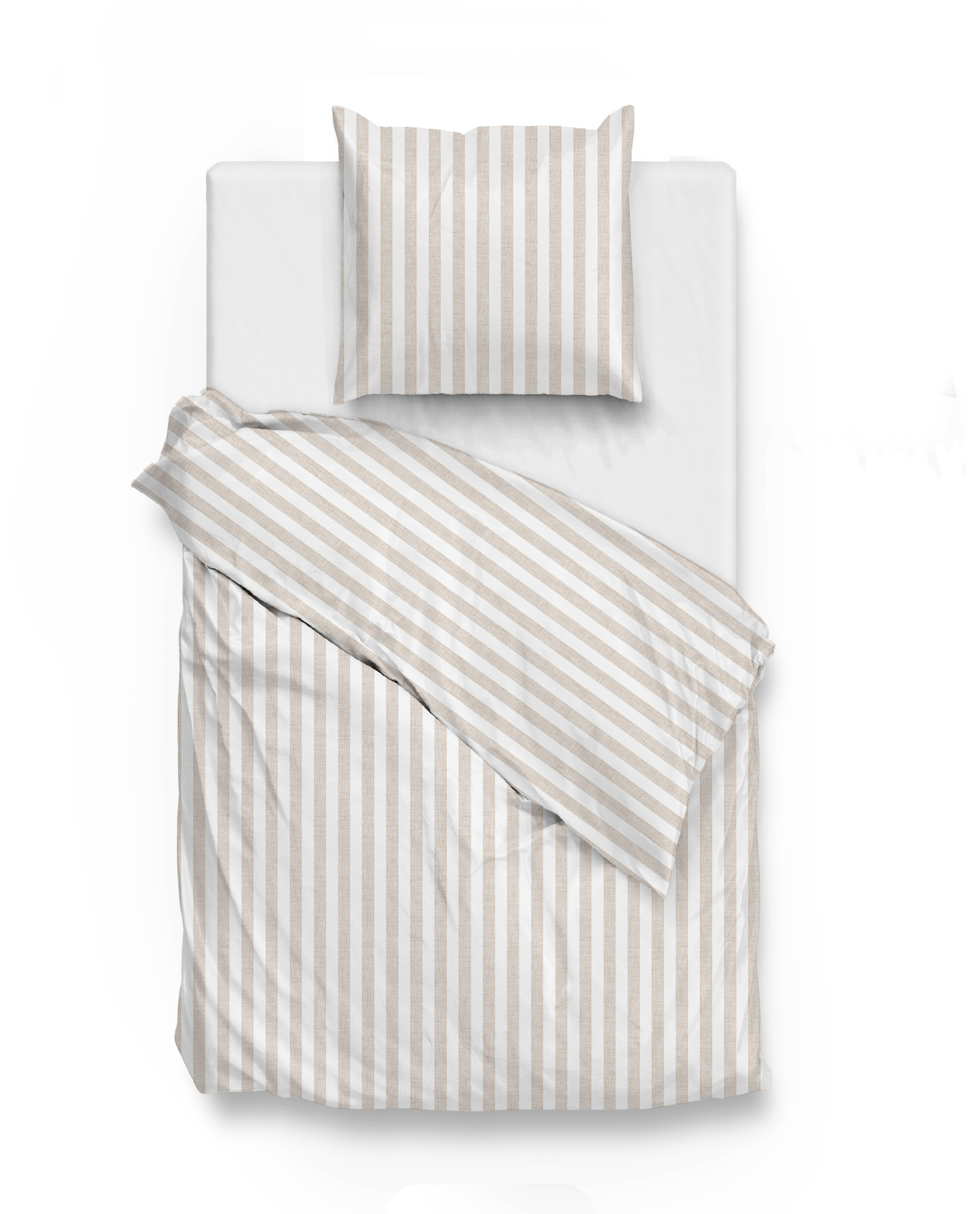 Heckettlane Bettwäsche ca. 135x200cm in Farbe Sandy-Beige