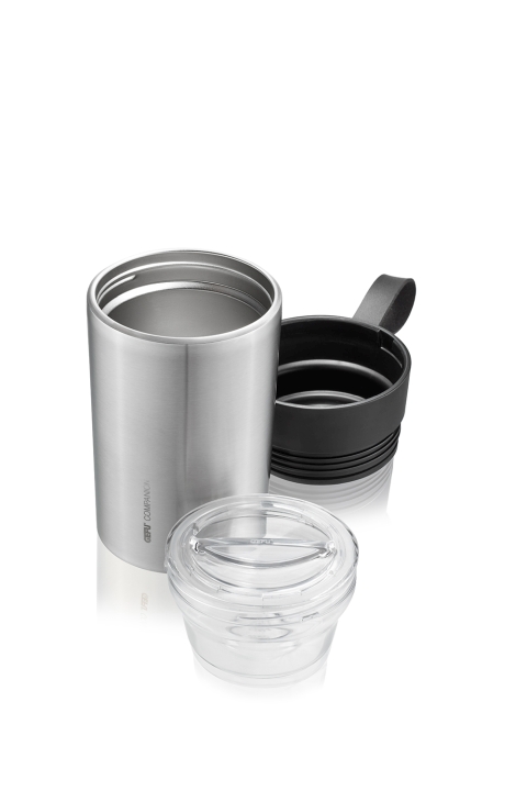 GEFU Thermo Lunchpot COMPANION in Farbe schwarz/silber