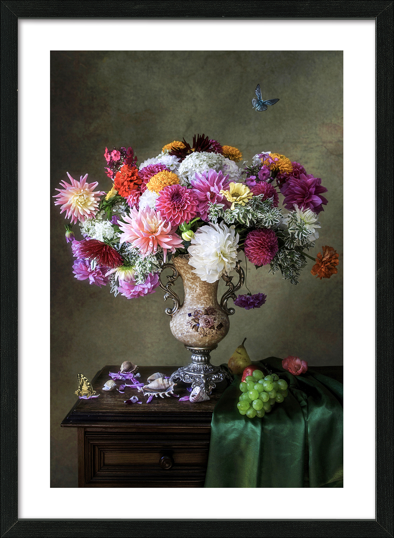 ProArt Framed-Art Scandic Living 55x75cm New Baroque Still Life V ProArt Framed-Art Scandic Living 55x75cm New Baroque Still Life V