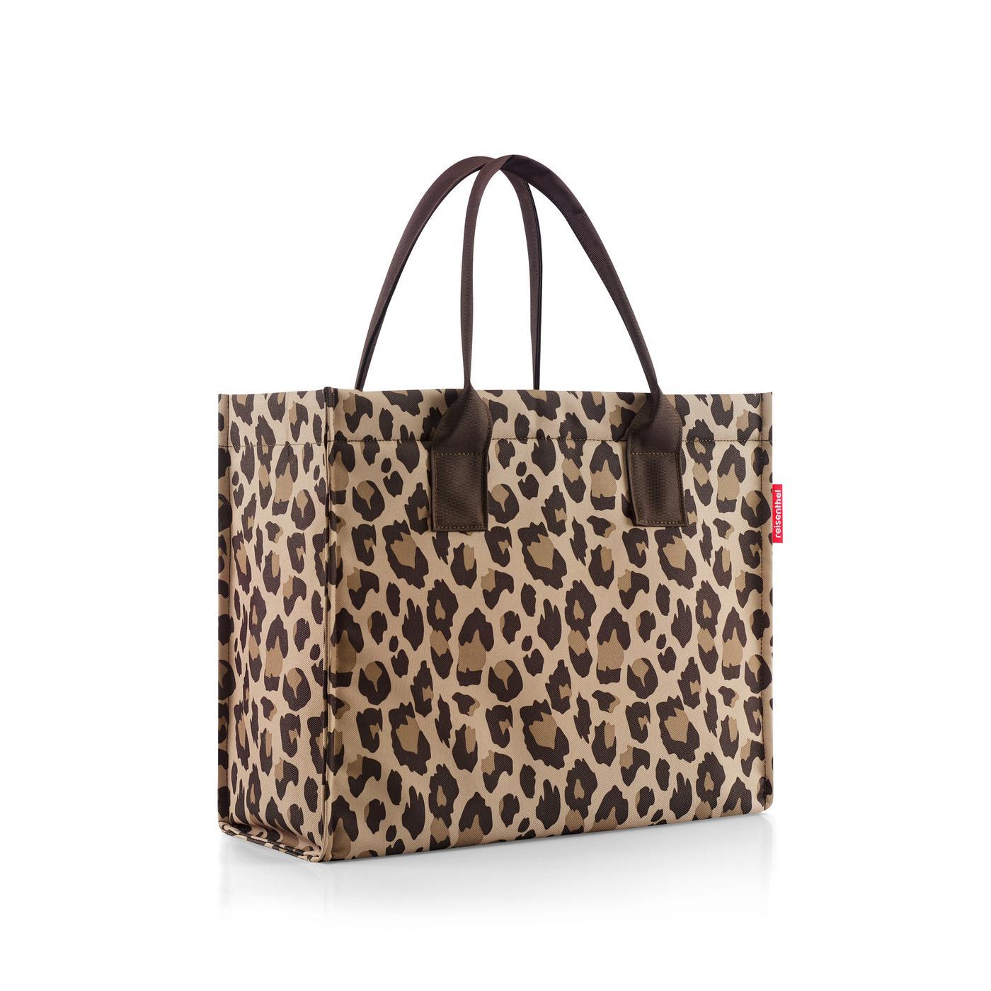 Reisenthel DAILY SHOPPER in Farbe leo macchiato, Tasche, Leoparden-Muster, Tragetasche, Henkeltasche, Leopard-Tasche