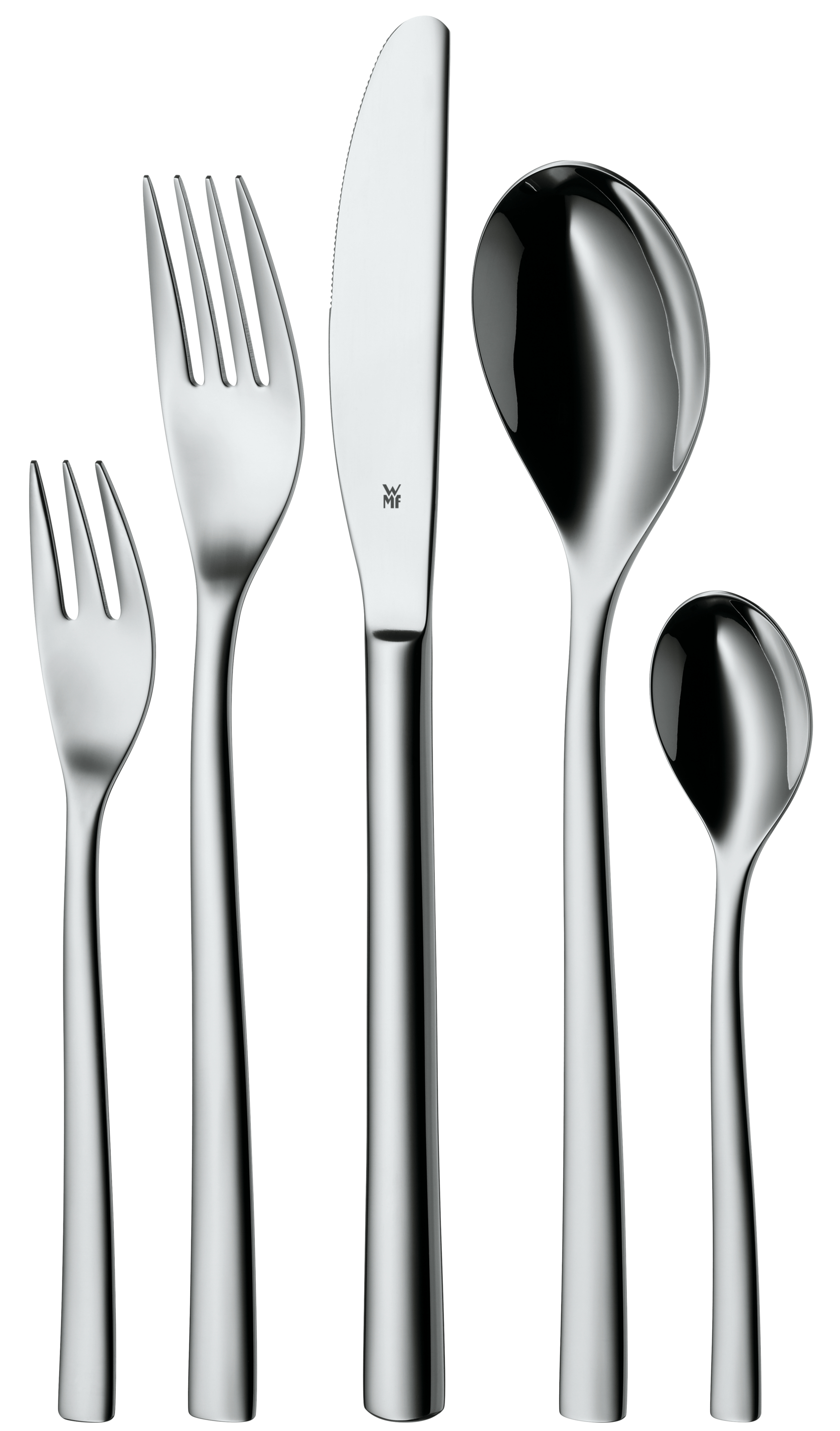 WMF Palermo Besteck-Set, 30-teilig in poliertem Edelstahl WMF Palermo Besteck-Set, 30-teilig in poliertem Edelstahl