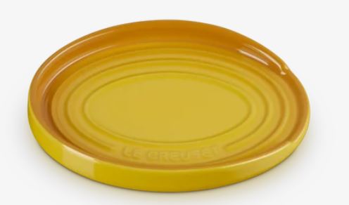 Le Creuset Löffelablage 16cm oval OVAL in Farbe Nectar, platte, teller, porzellan, gelb, omg
