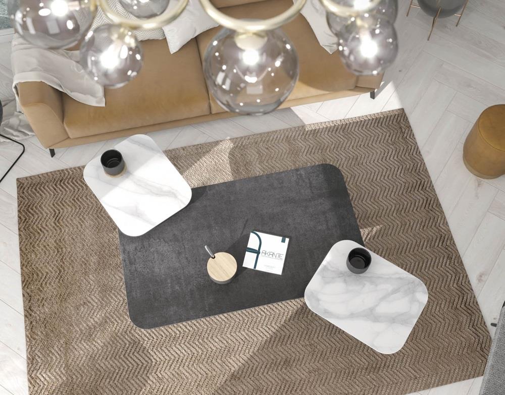Interliving Couchtisch IL 6205 in Titan/Marmoroptik